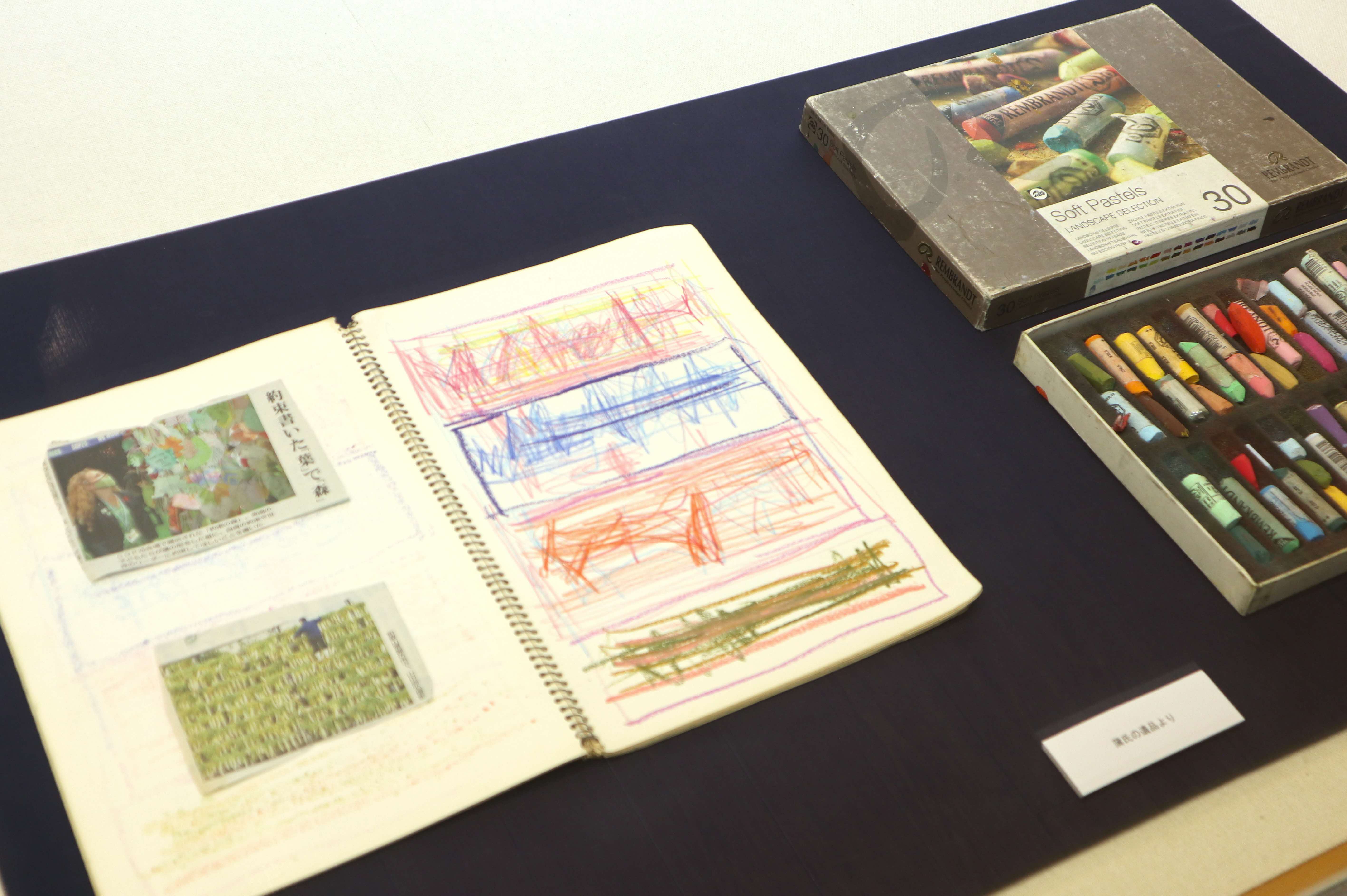 古川町出身の故・蒲雄二さんの絵画展が始まりました