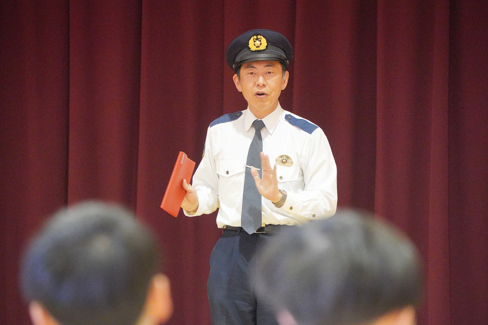 さくら保育園で交通安全教室が開かれました