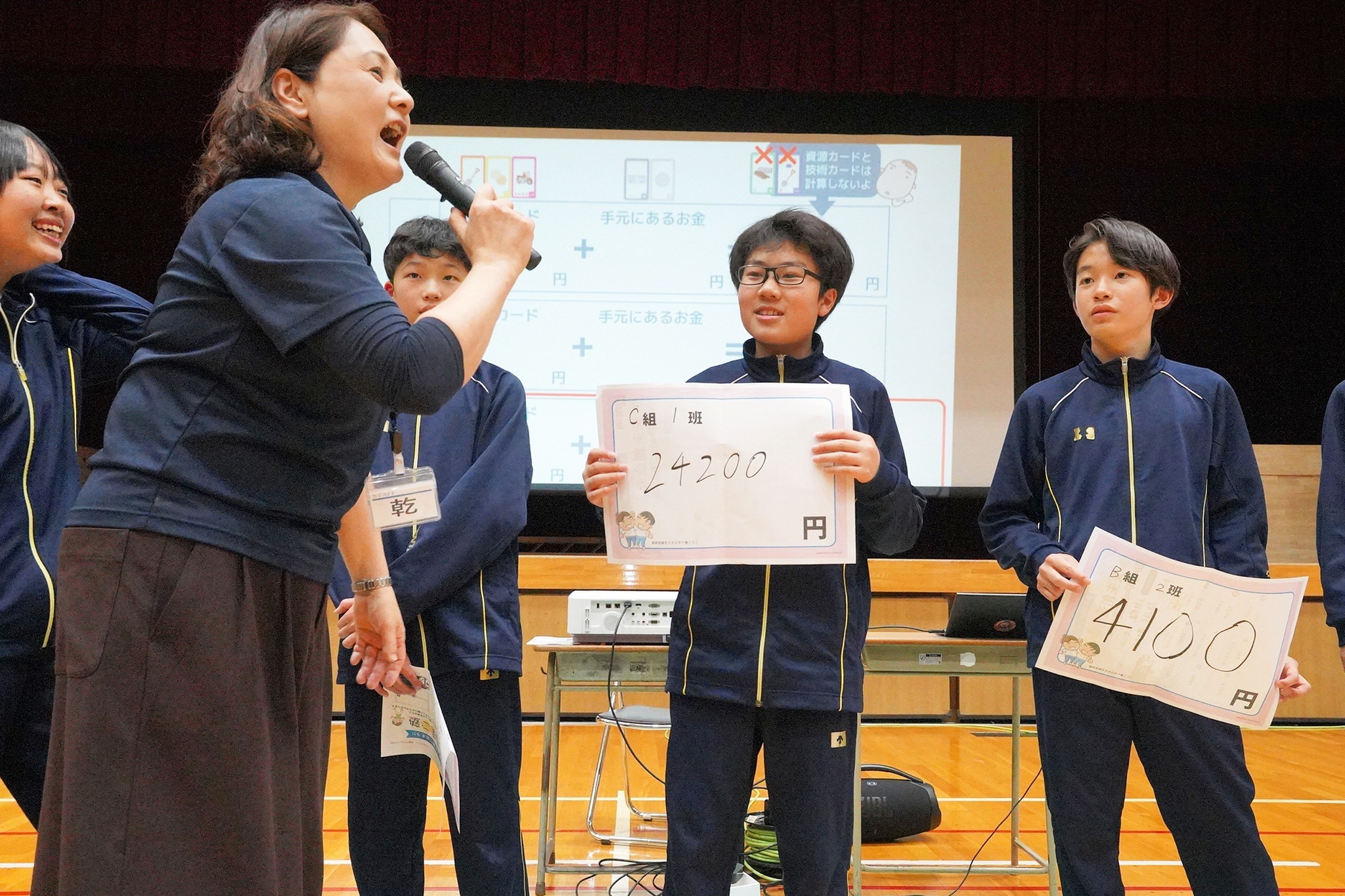 古川中2年生が「職業マイプロ」に向けて学び