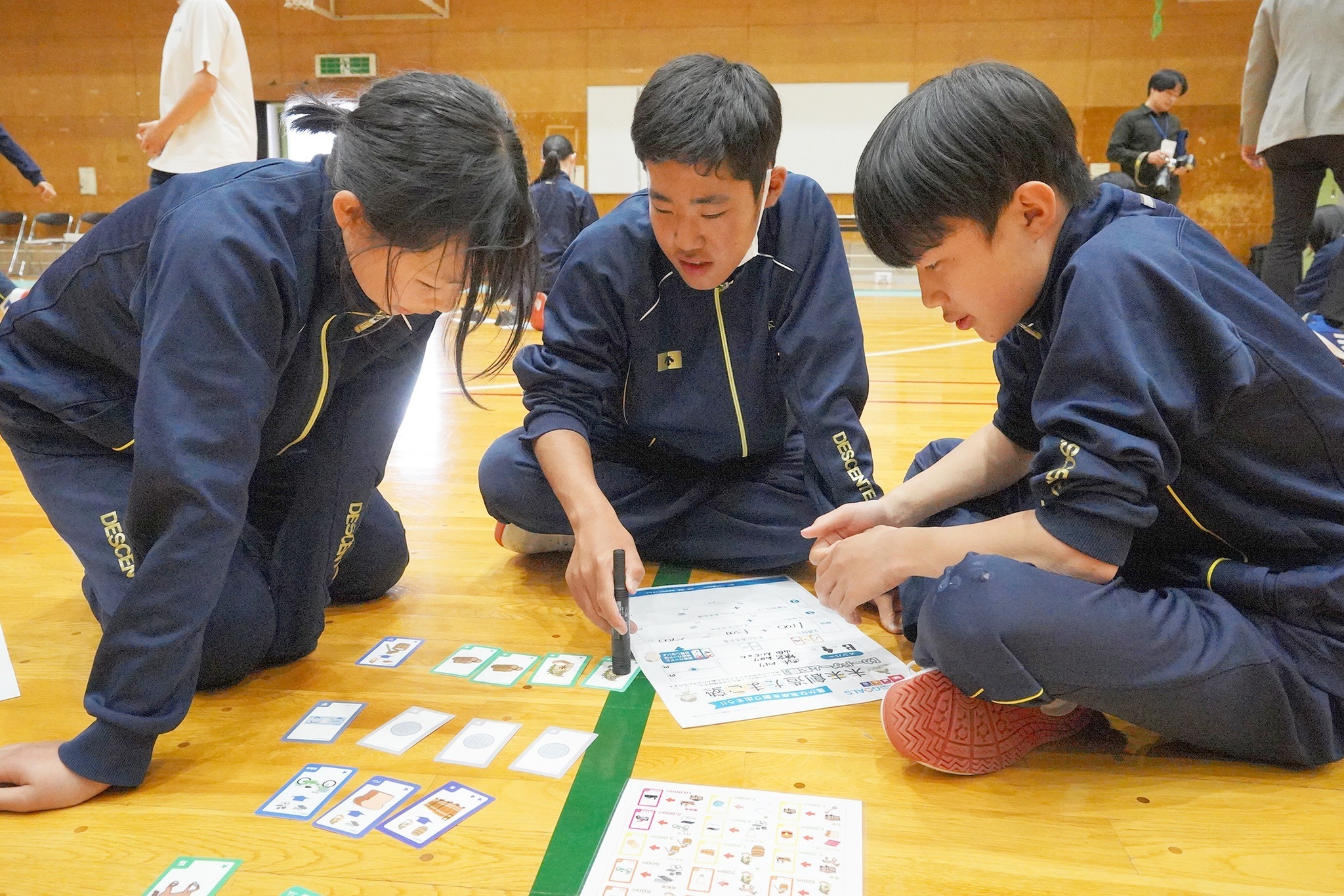 古川中2年生が「職業マイプロ」に向けて学び