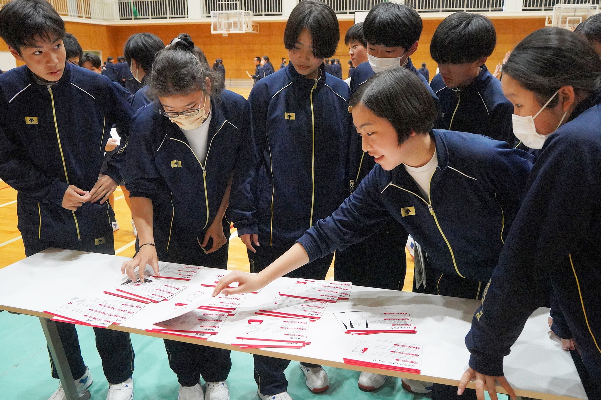 古川中2年生が「職業マイプロ」に向けて学び