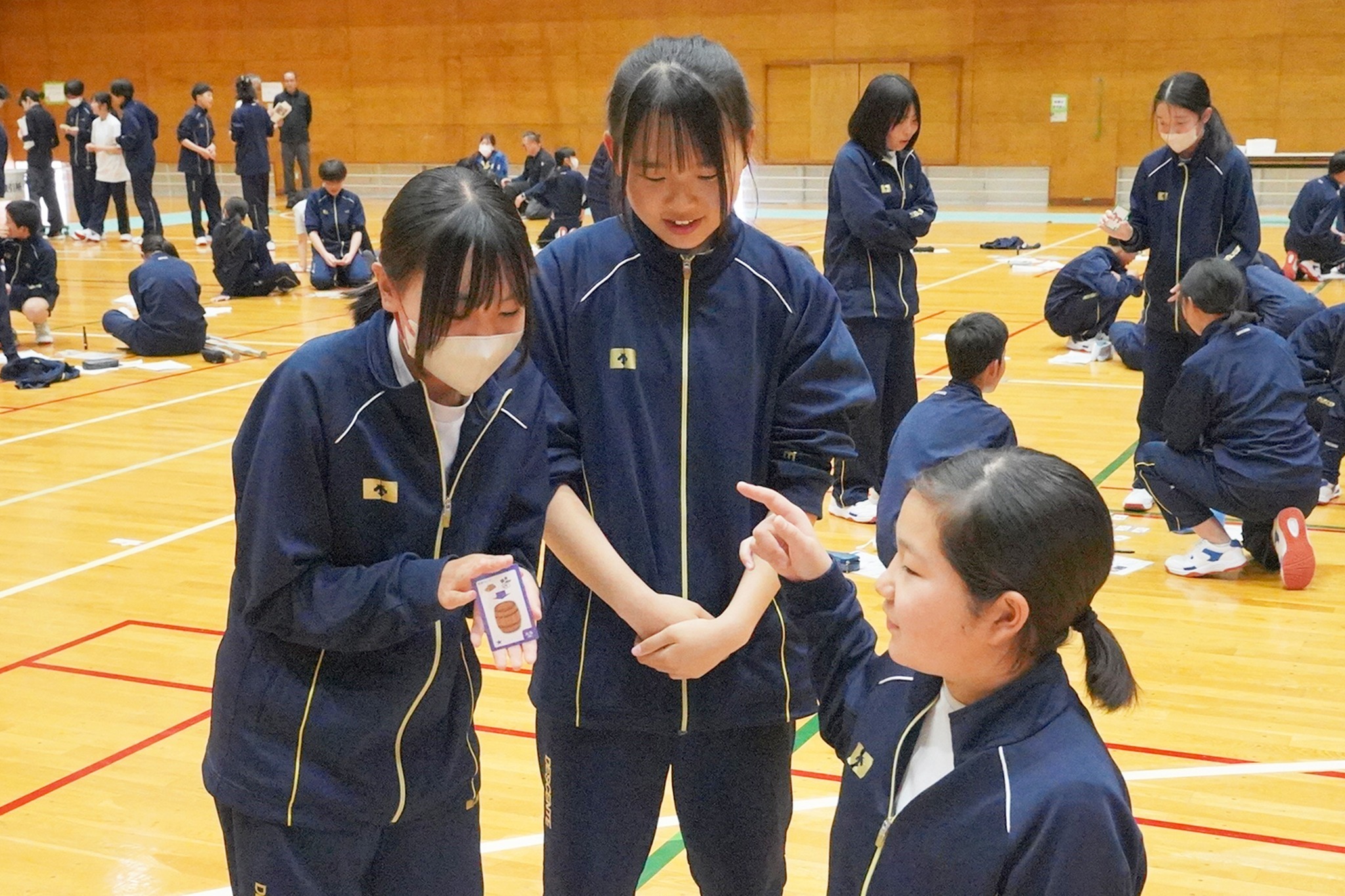 古川中2年生が「職業マイプロ」に向けて学び