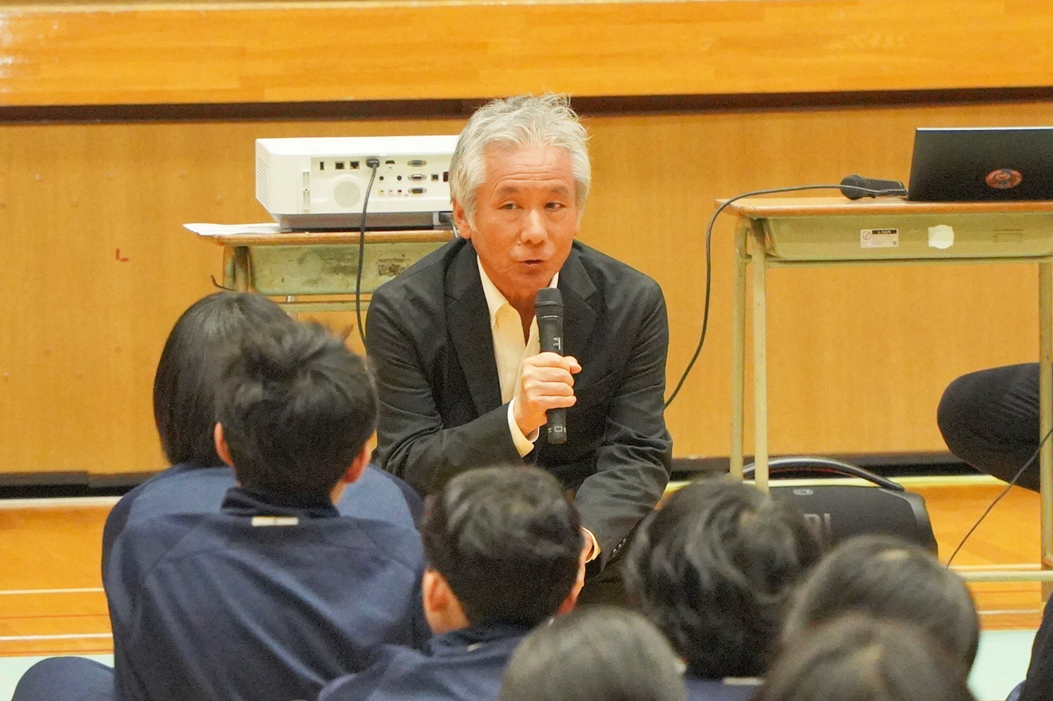 古川中2年生が「職業マイプロ」に向けて学び