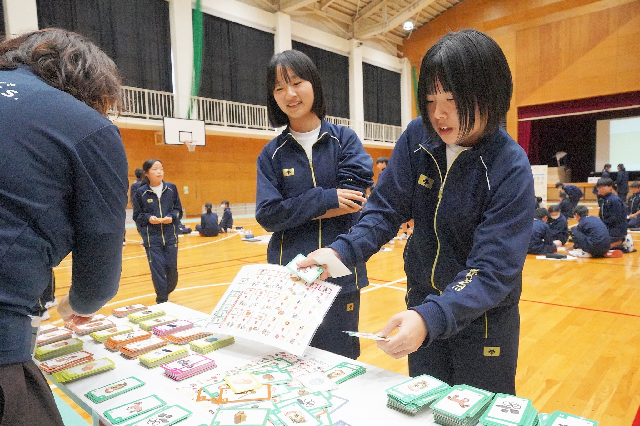 古川中2年生が「職業マイプロ」に向けて学び