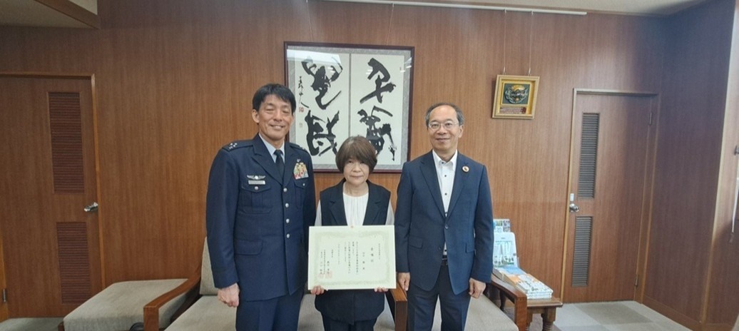 委嘱交付式の様子