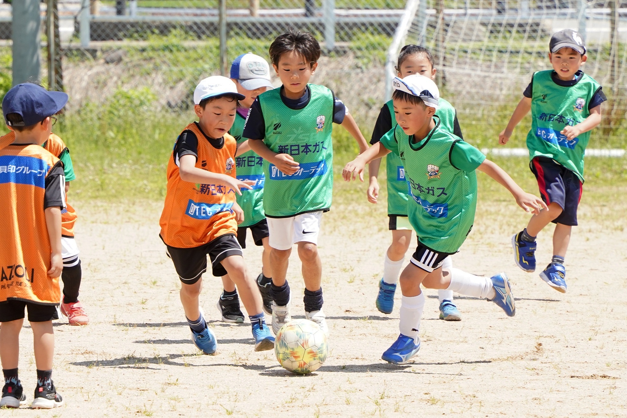 FC岐阜が子どもサッカー教室を開催