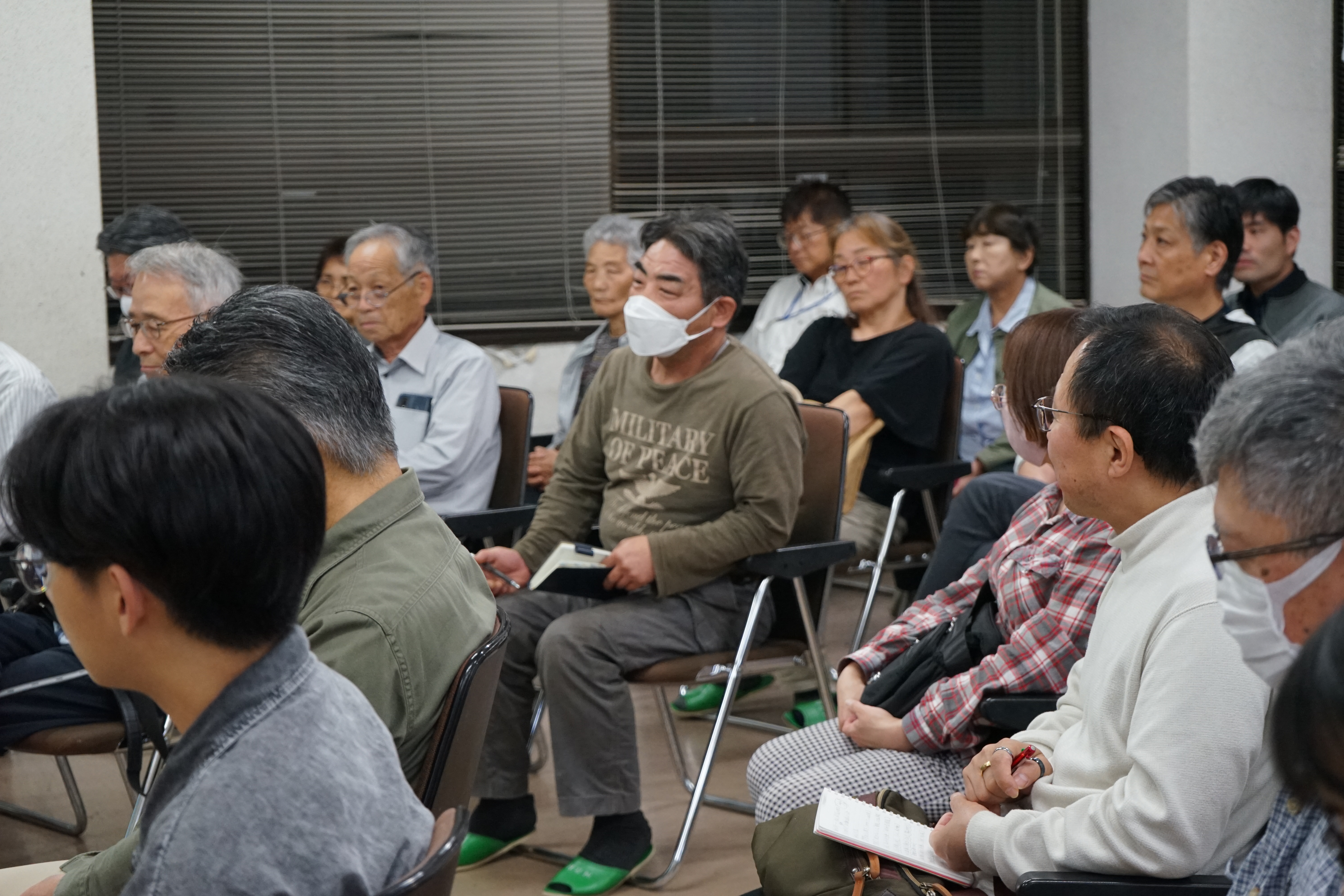 「都竹市長のほっとステーションひだ」を河合町で開催～新たな防災気象情報と避難行動を紹介