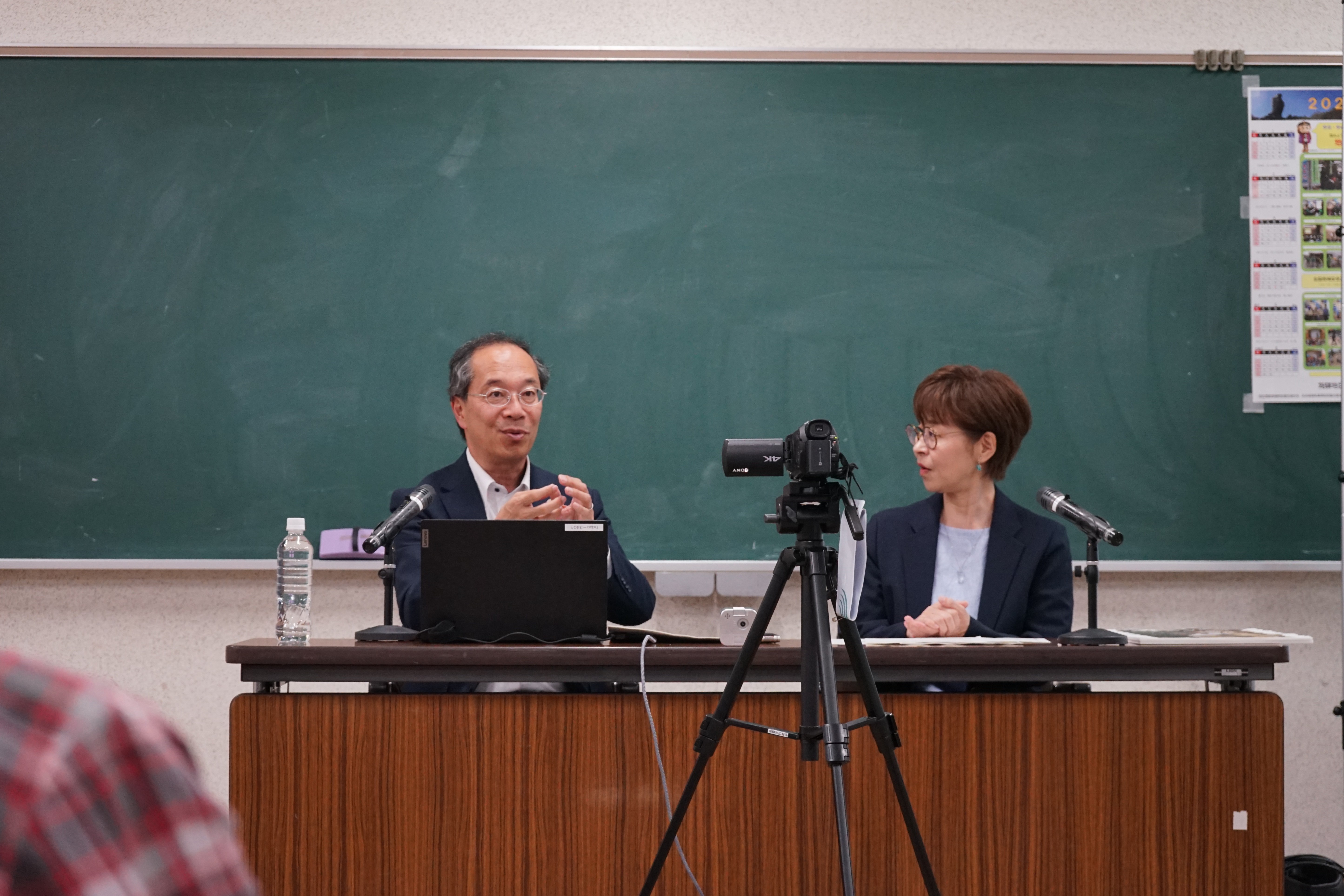 「都竹市長のほっとステーションひだ」を河合町で開催～新たな防災気象情報と避難行動を紹介