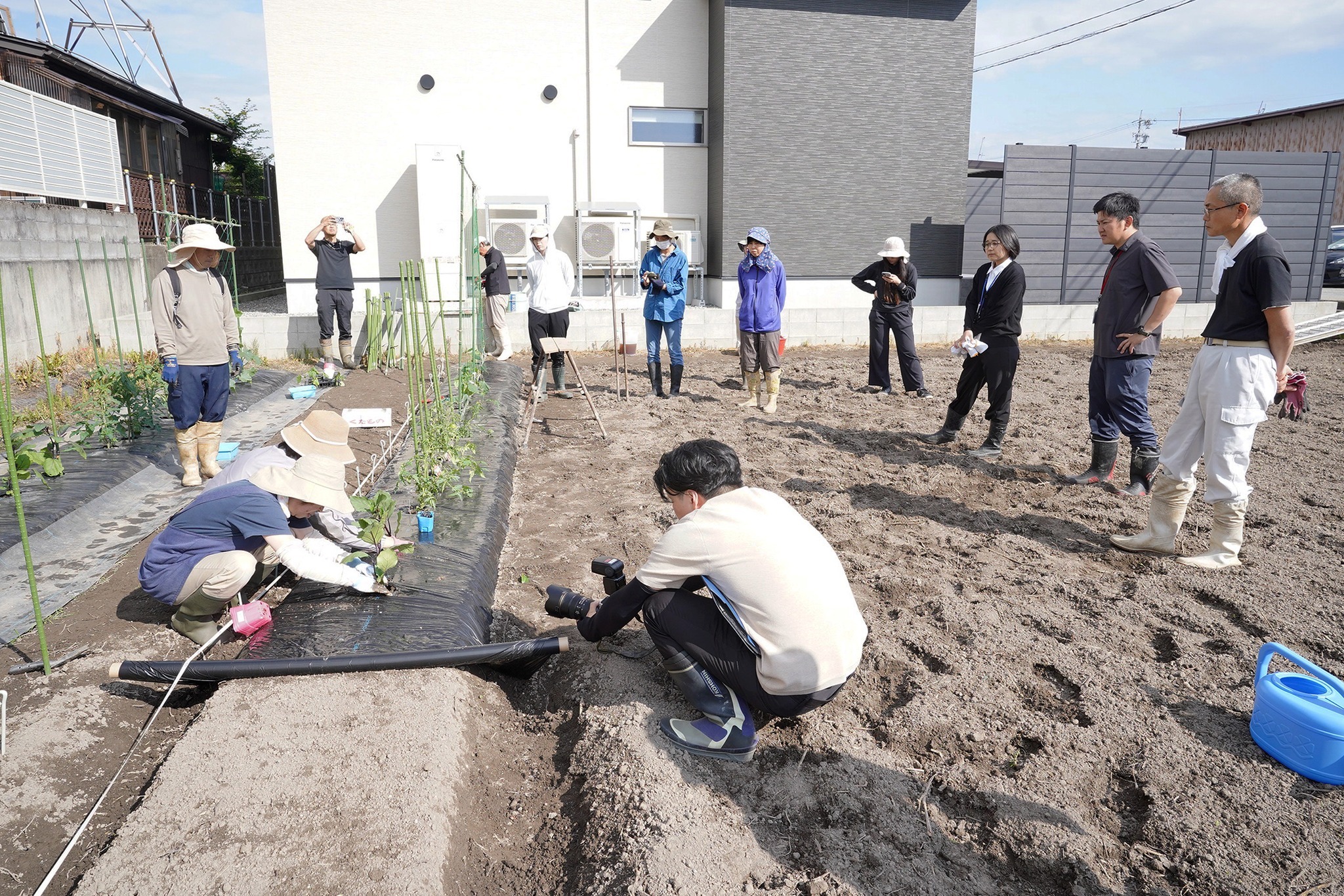 初心者向け農業講習会が始まりました