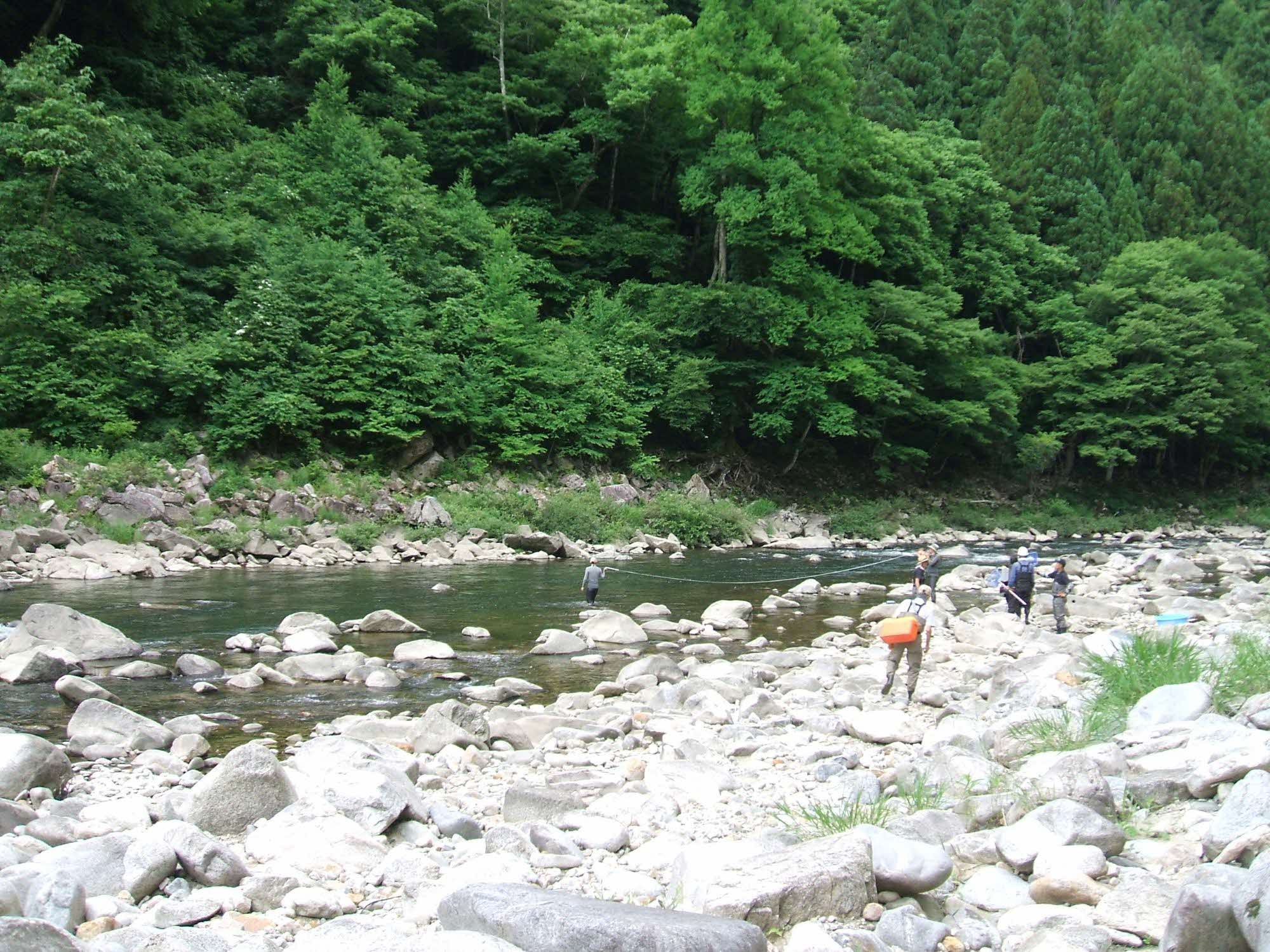 宮川下流漁協が「河川環境調査」を実施しました