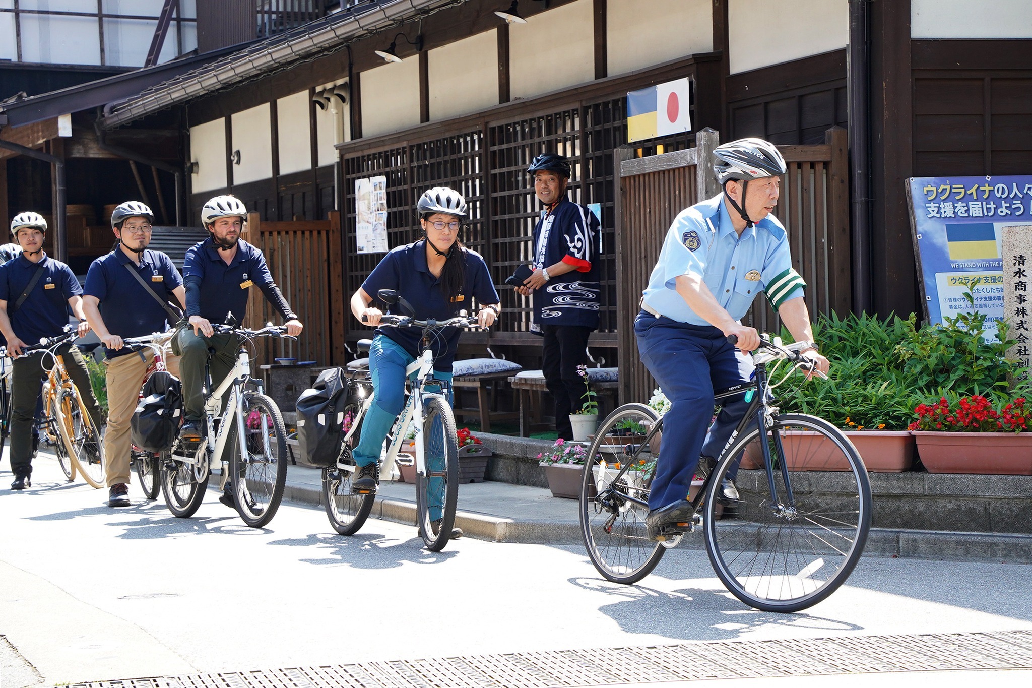 外国人向けの事業者を対象に交通ルール等講習会などを実施
