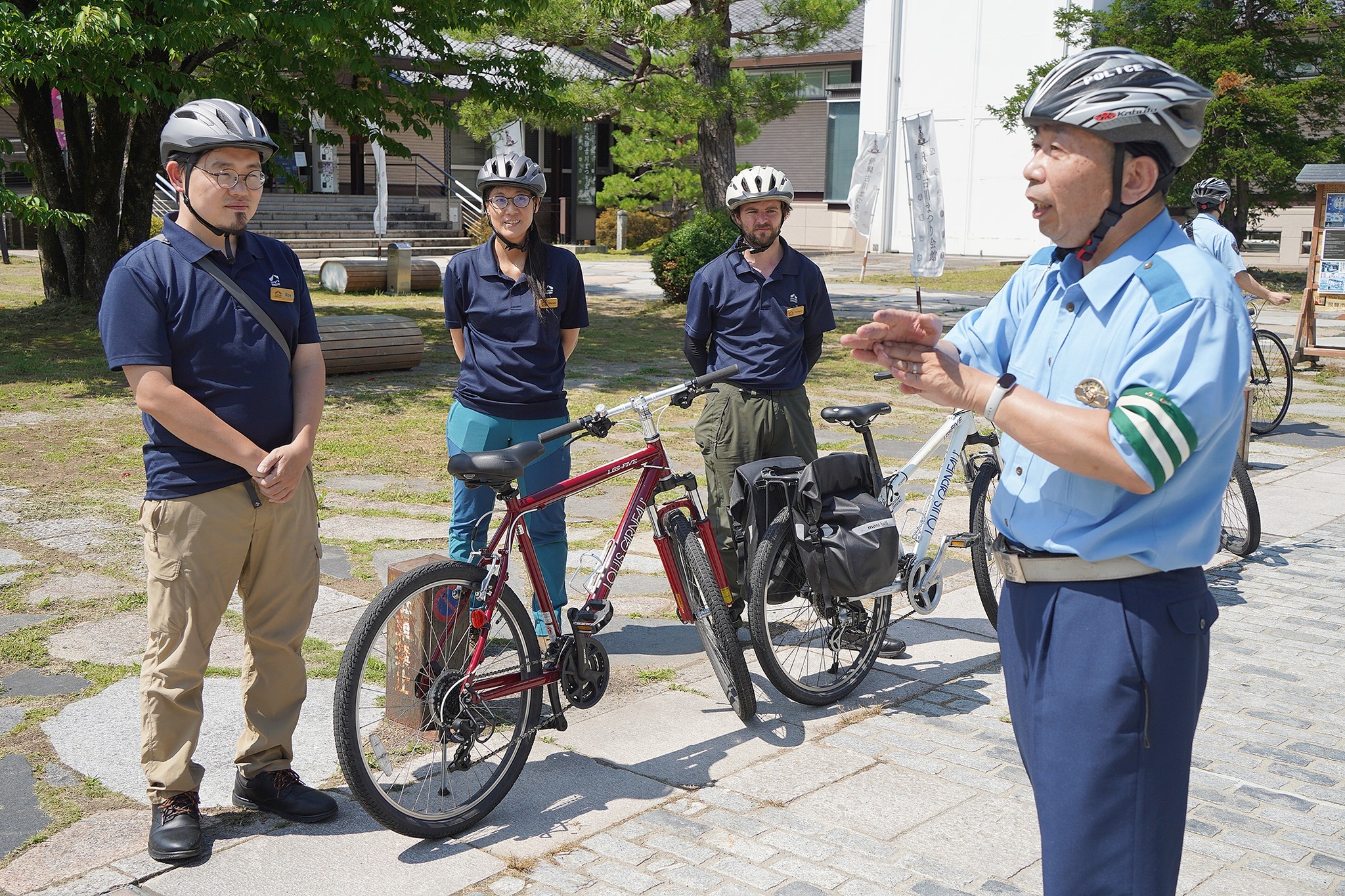 外国人向けの事業者を対象に交通ルール等講習会などを実施