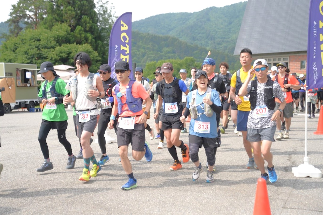 大自然を駆け抜ける「奥飛騨トレイルラン」に143名が参加