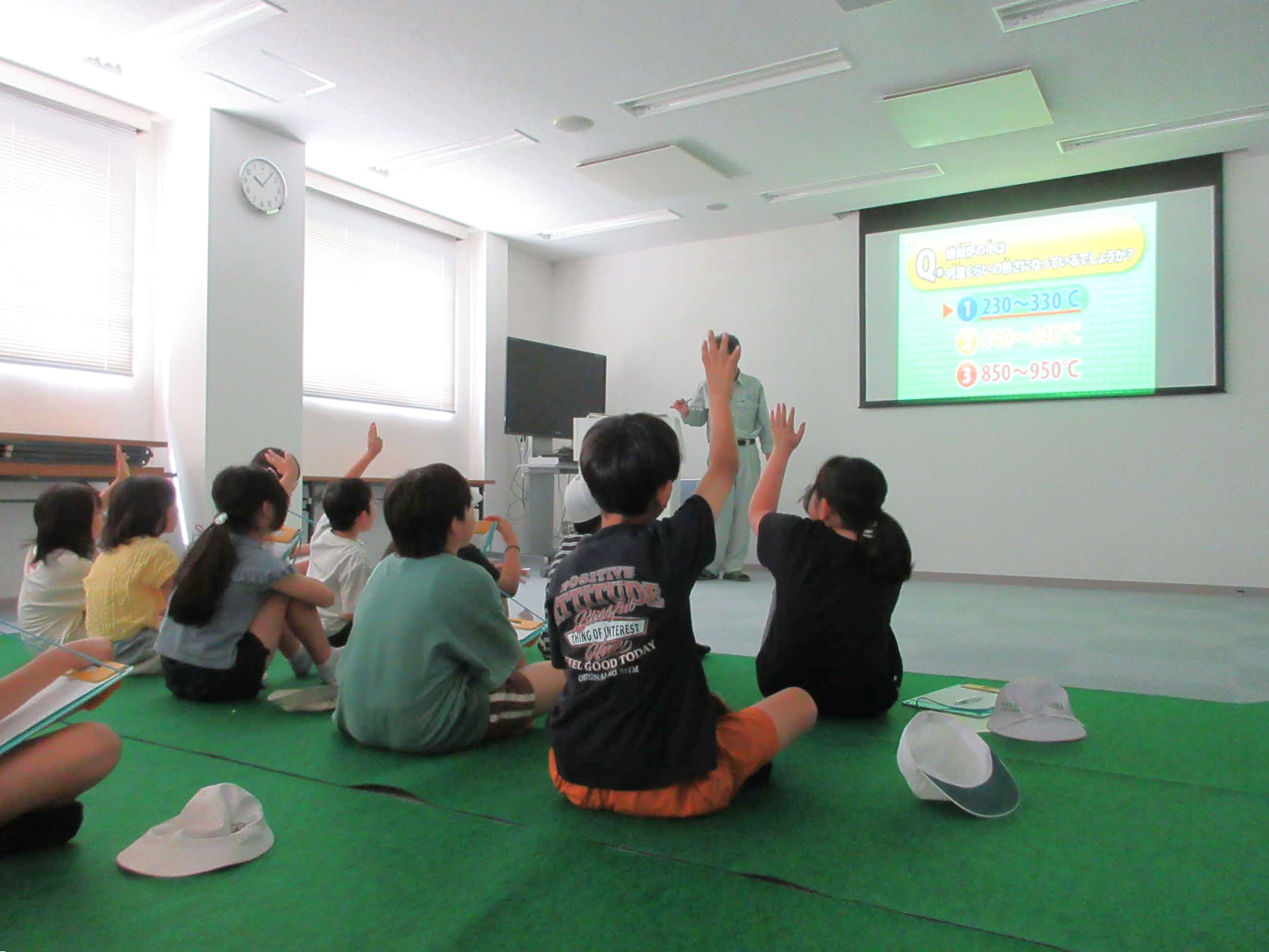 古川西小学校4年生が飛騨市クリーンセンターを見学しました
