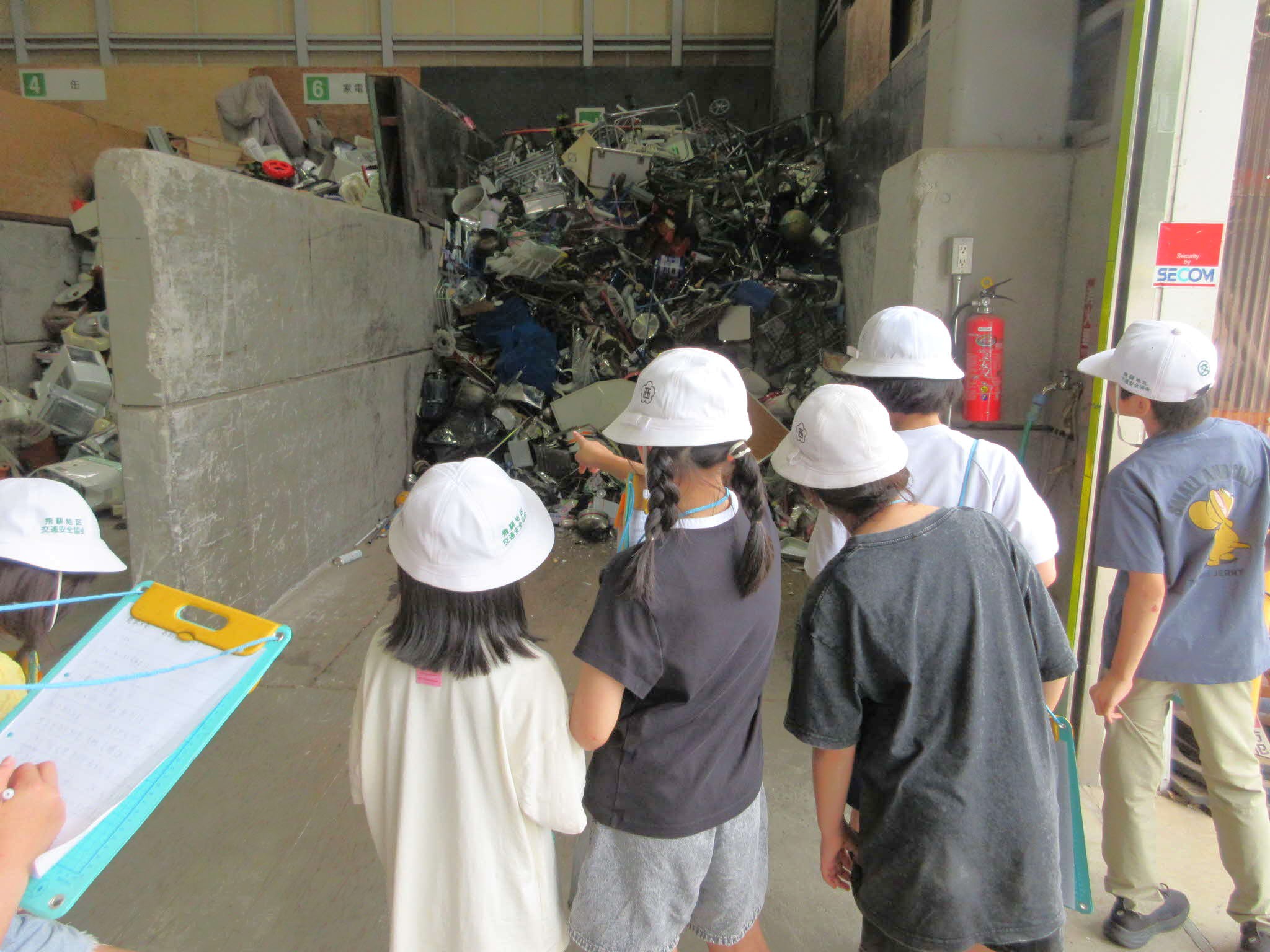 古川西小学校4年生が飛騨市クリーンセンターを見学しました