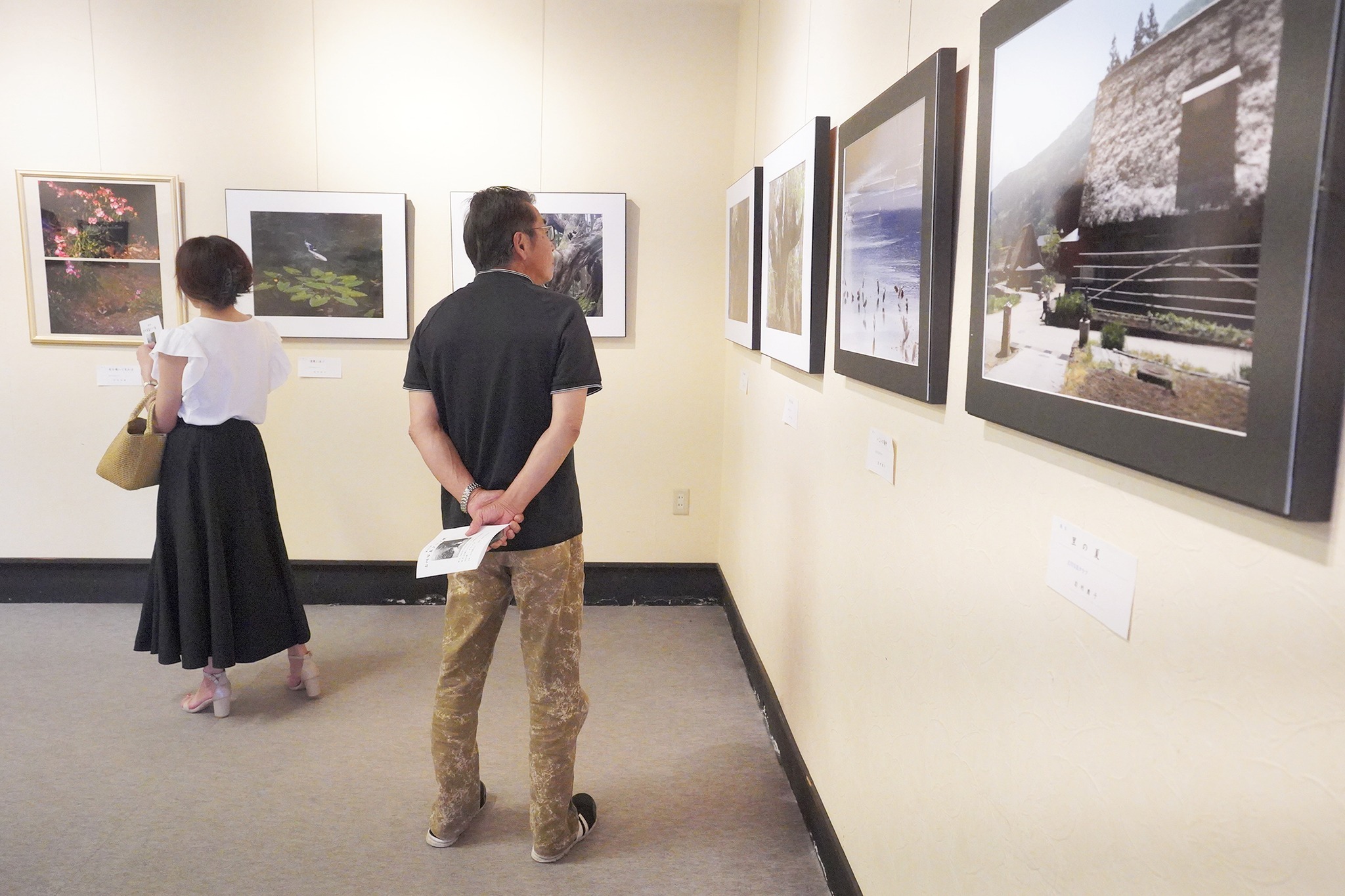 古川写真クラブが55回目の作品展を開催