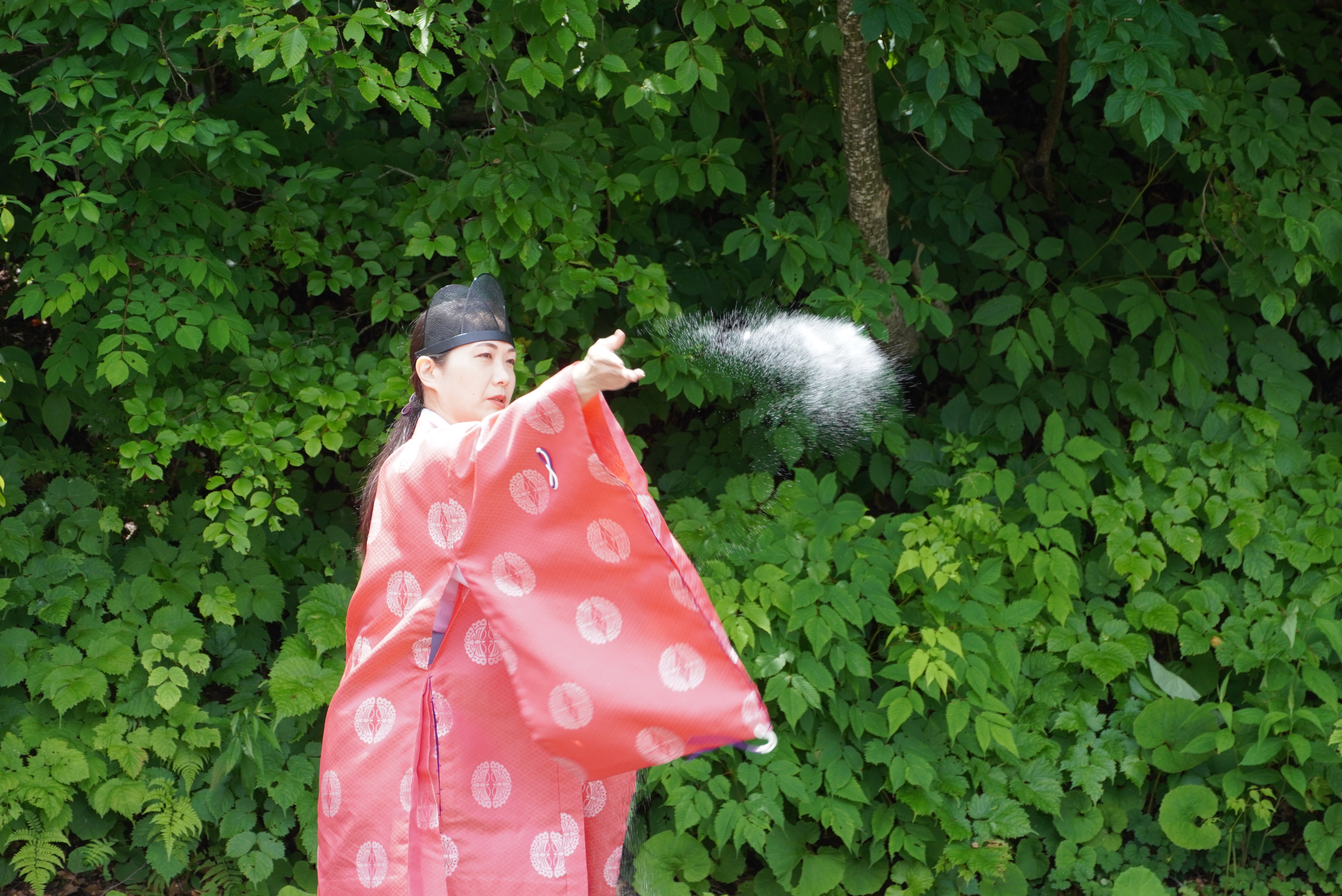 待ちに待った天生峠の通行止め解除。安全祈願祭が2年ぶりに開催されました