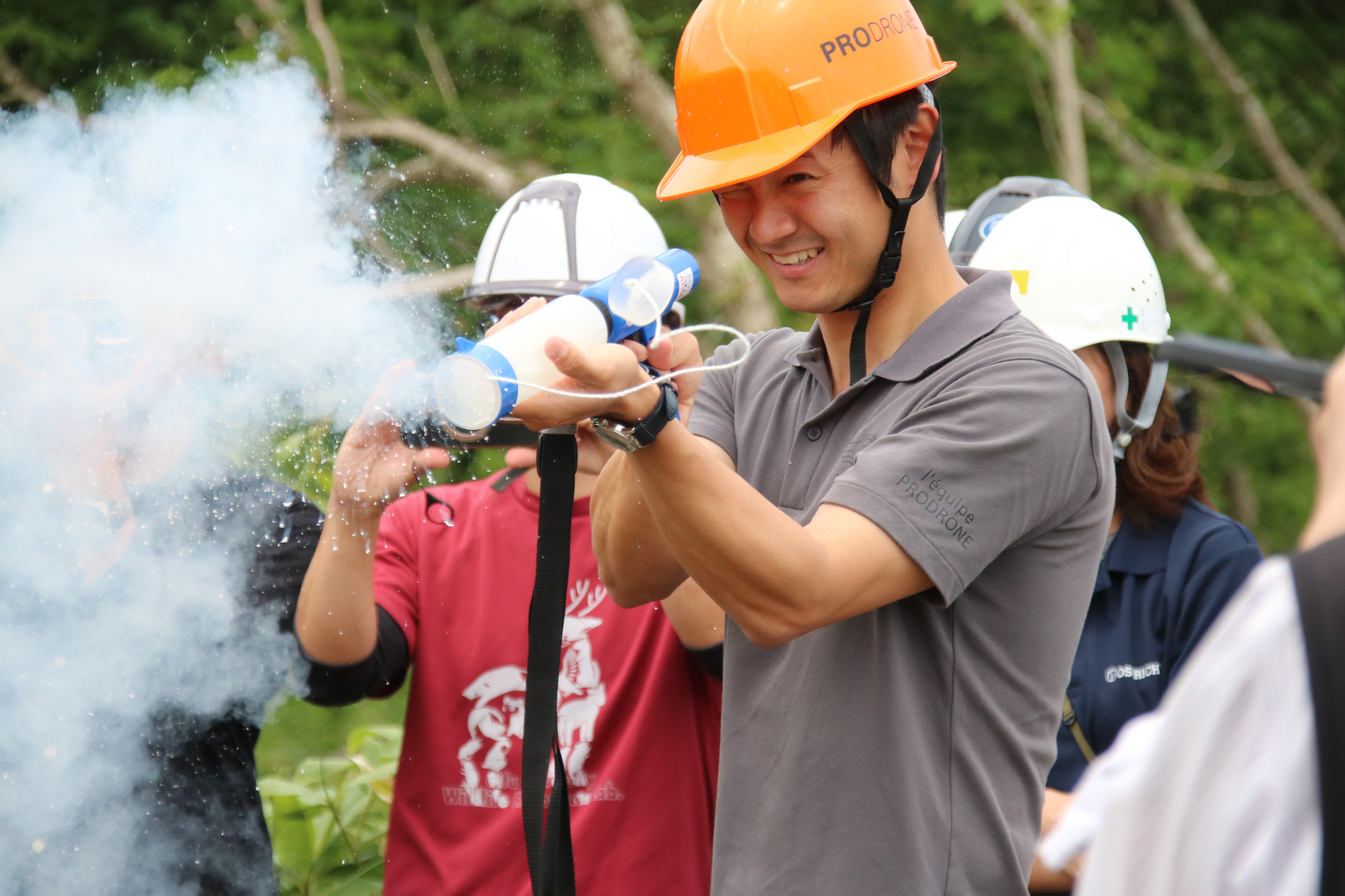 飛騨市でツキノグマ対策の先端技術研修会が開かれました