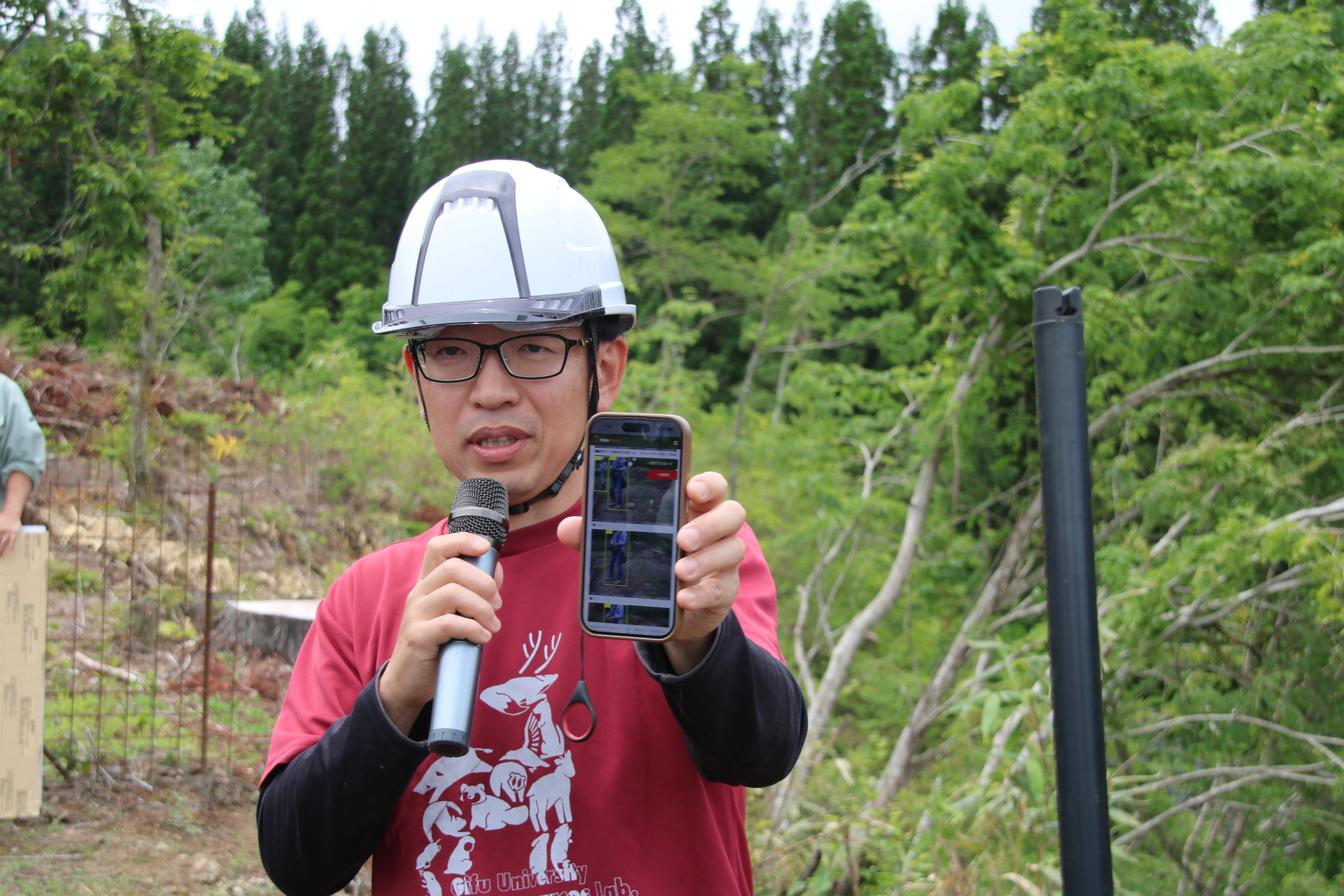飛騨市でツキノグマ対策の先端技術研修会が開かれました