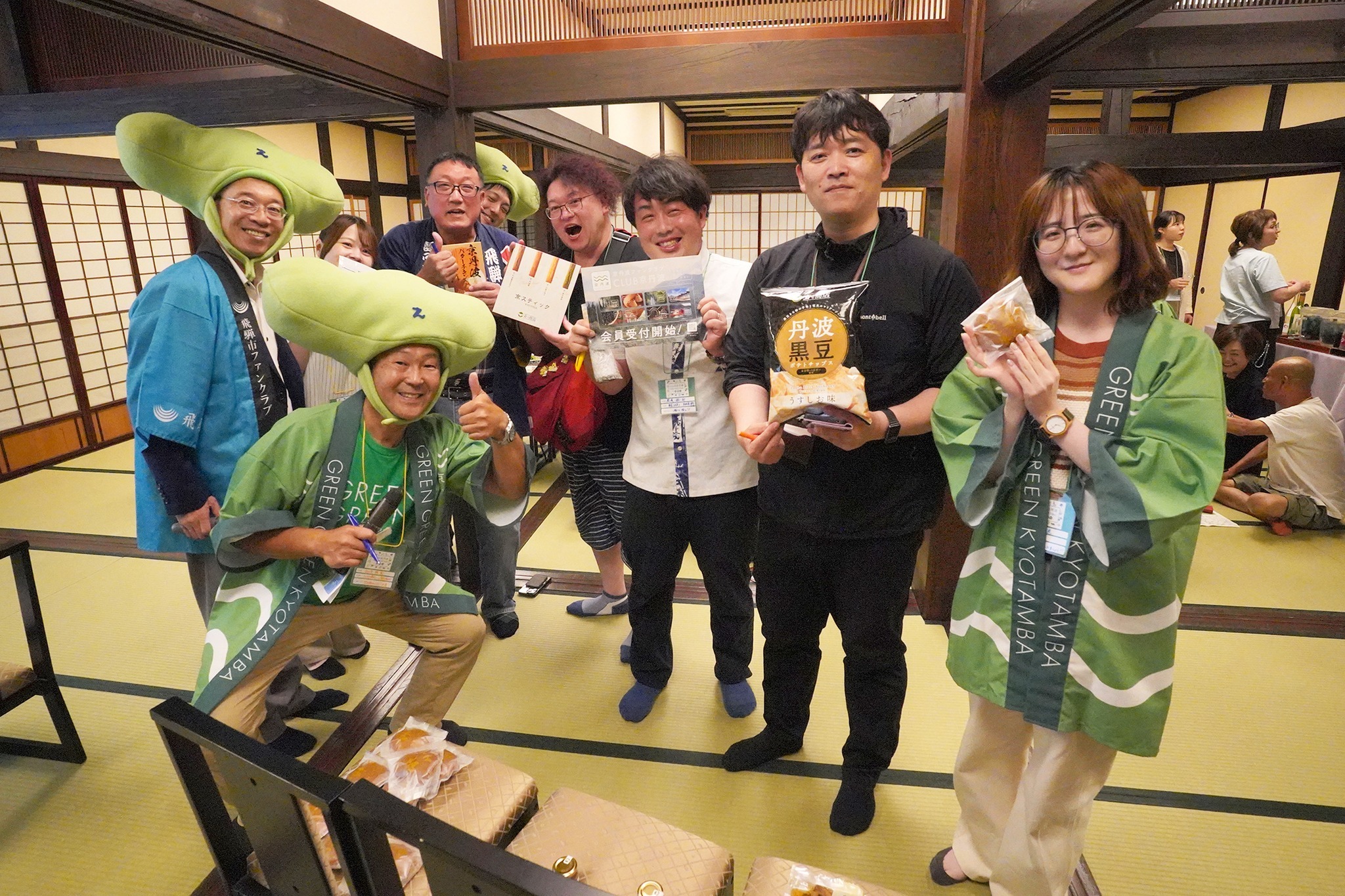 古川町でクラブ京丹波ファン・ミーティングが行われました