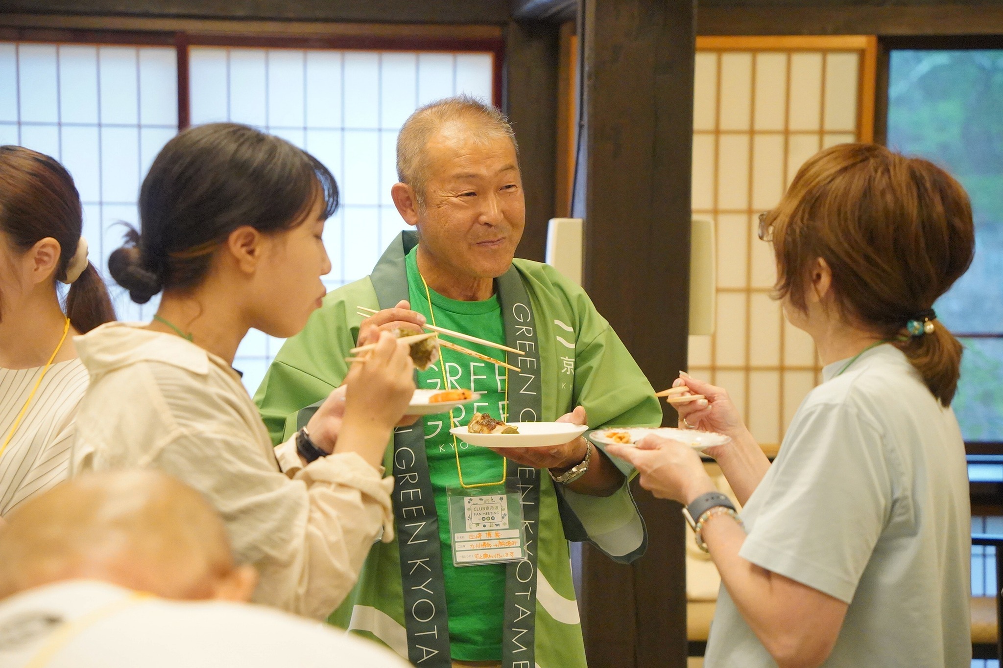 古川町でクラブ京丹波ファン・ミーティングが行われました
