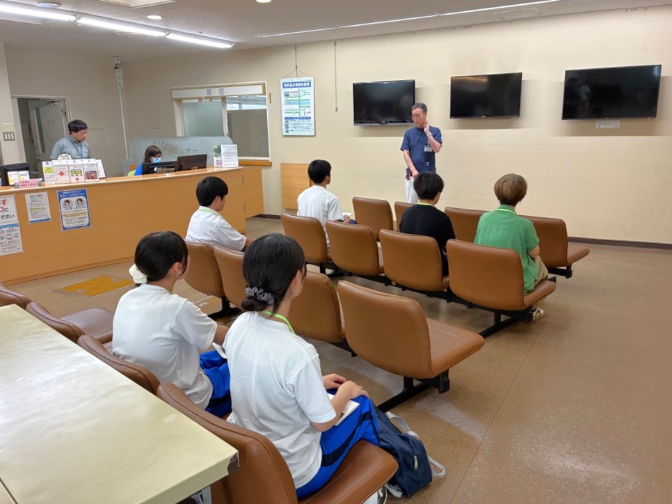 飛騨市民病院で飛騨メディカルハイスクールが開催されました