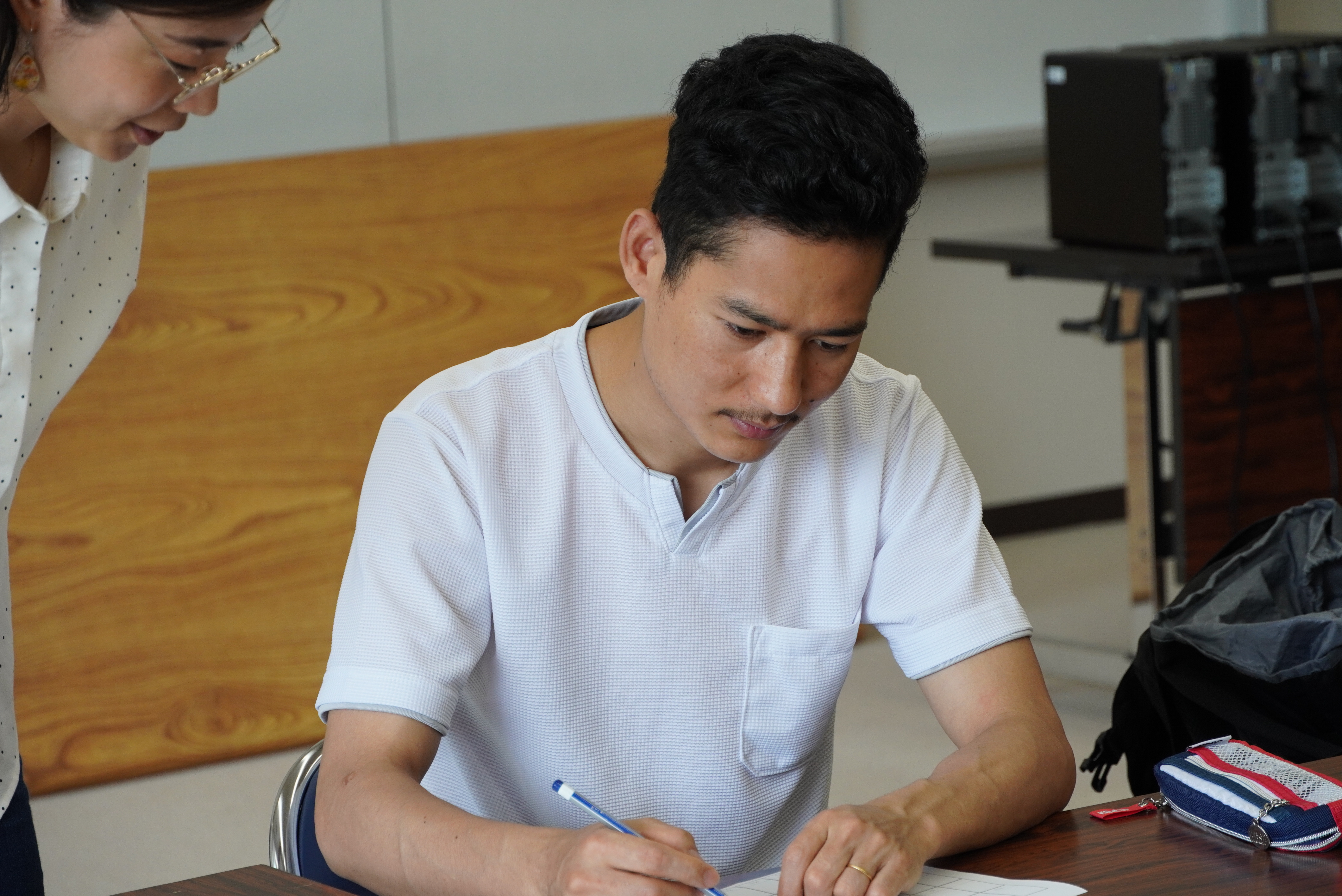 外国人が安心して市内で暮らせるよう日本語を学ぶ教室を開始しました