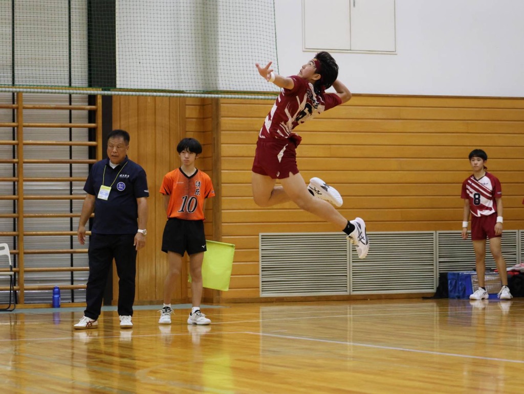 古川町出身の田島翔愛さんが全日本中学校バレーボール選手権大会に出場