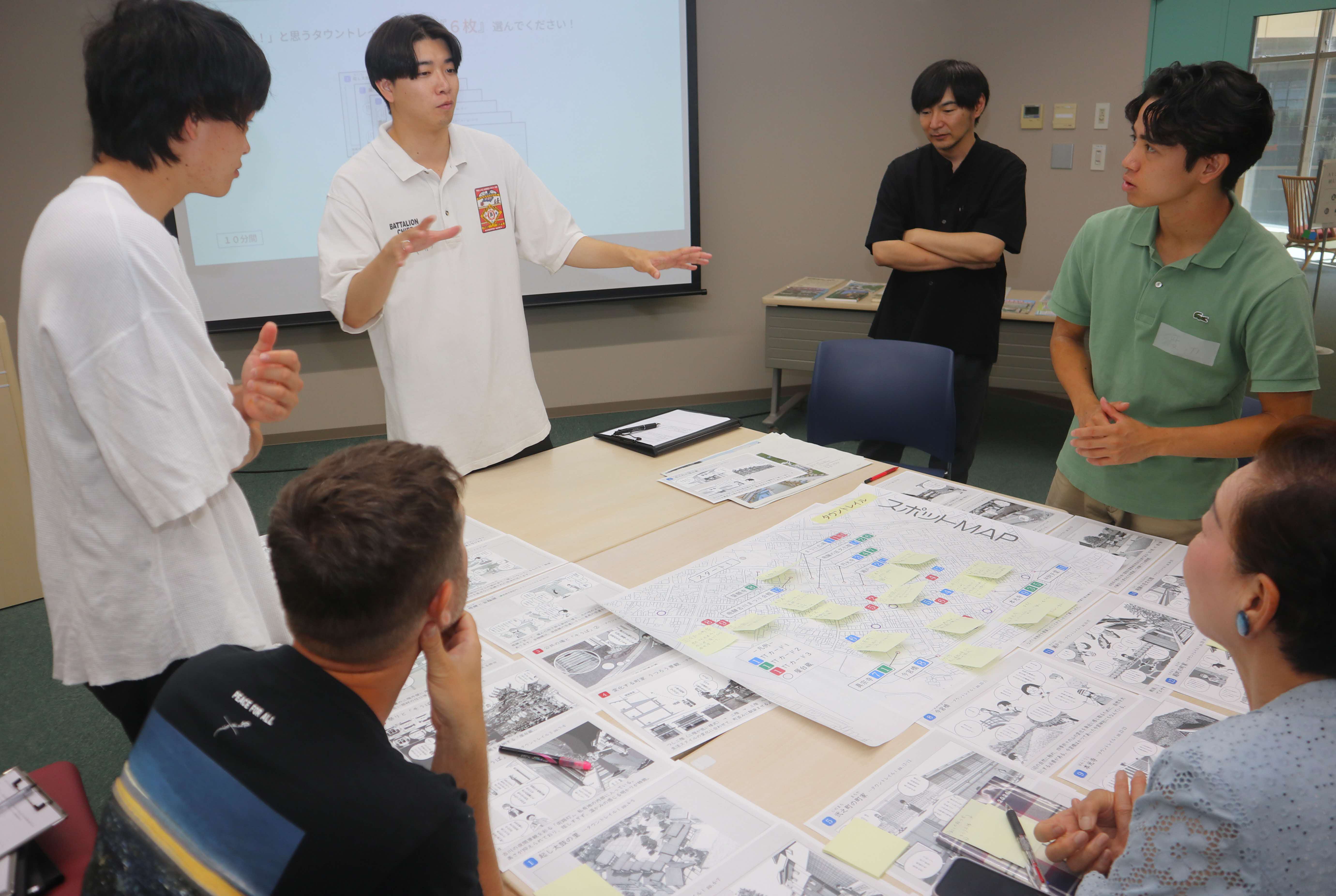 公式まちなみガイドマップ作成のためのワークショップを開催