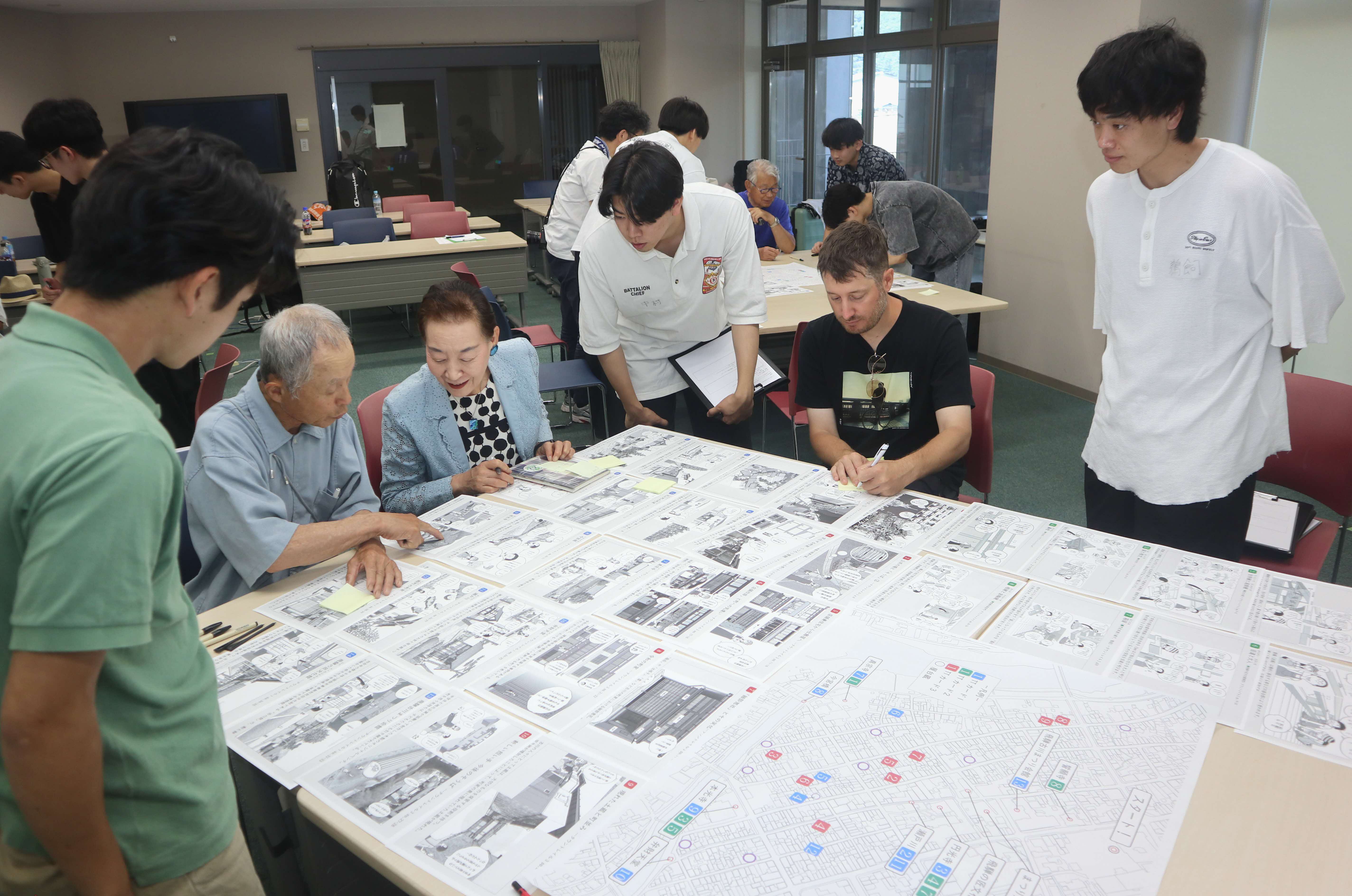 公式まちなみガイドマップ作成のためのワークショップを開催
