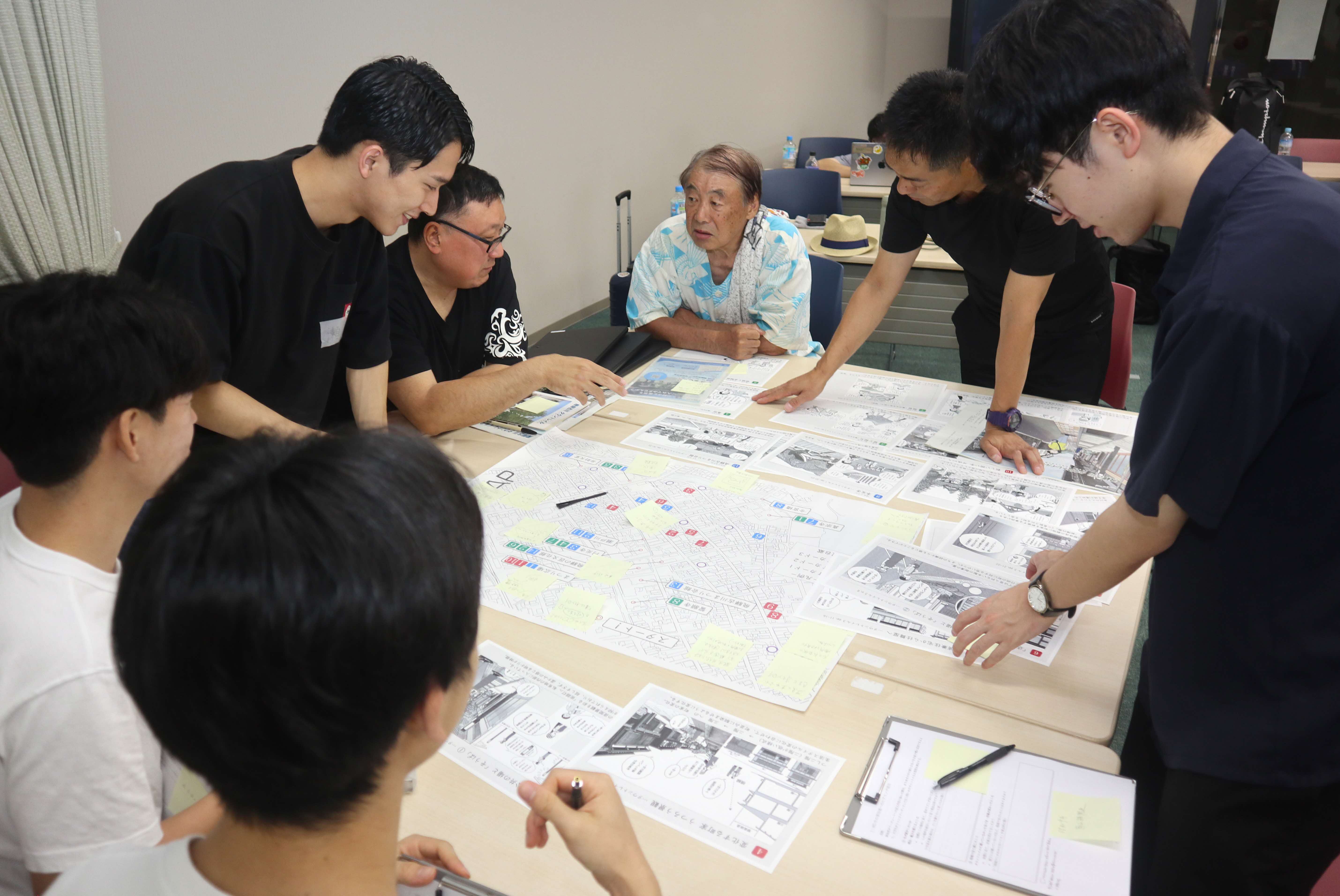 公式まちなみガイドマップ作成のためのワークショップを開催