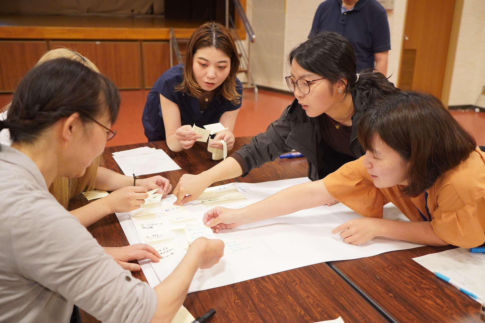 興味や関心があることの実践に向けて仲間と話し合いました