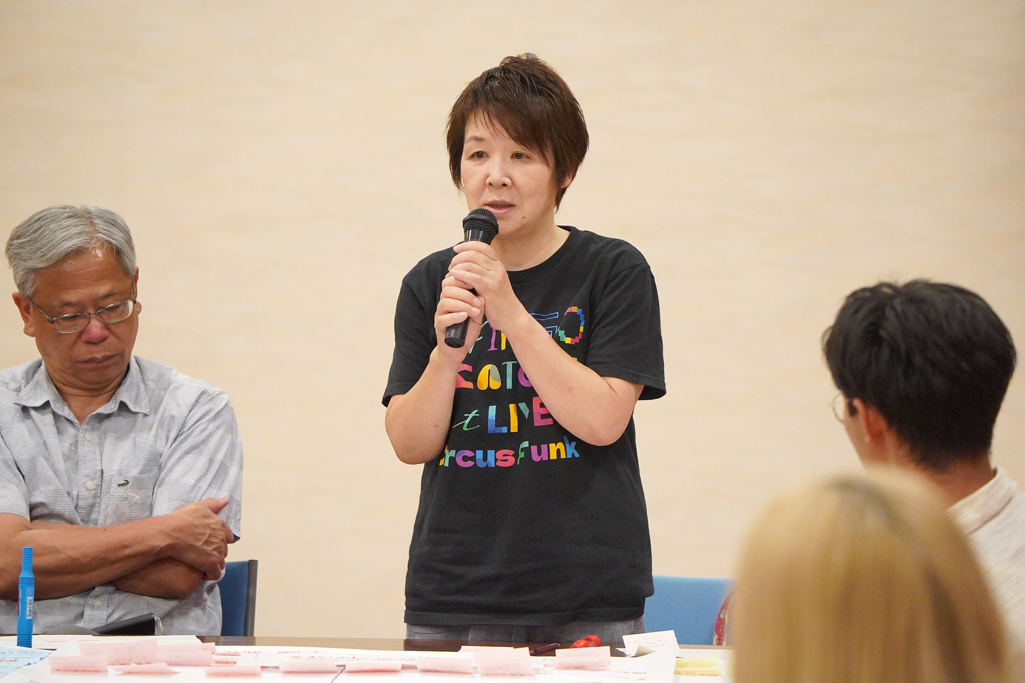 興味や関心があることの実践に向けて仲間と話し合いました