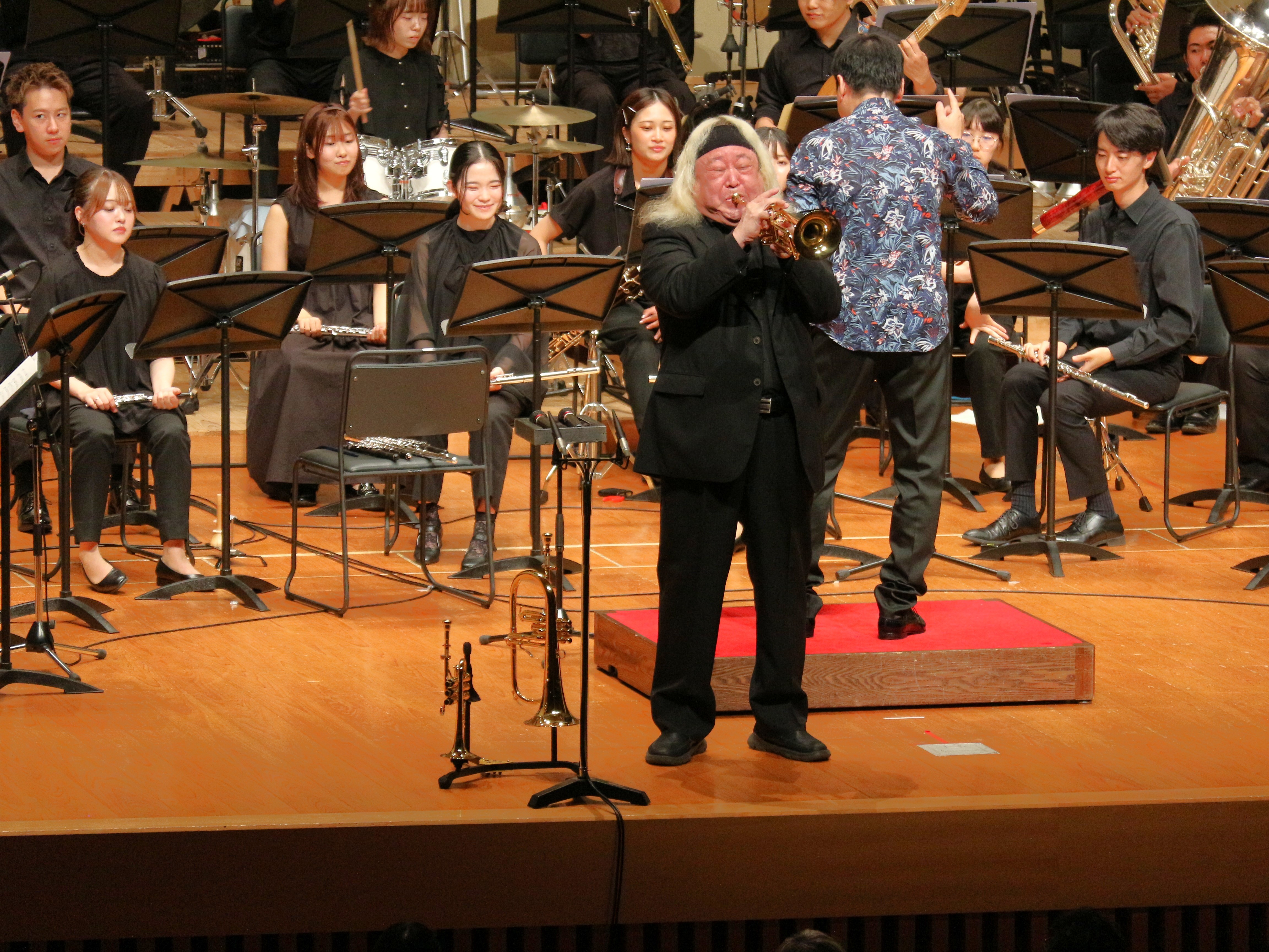 名古屋音楽大学シンフォニックウインズが迫力の演奏を披露
