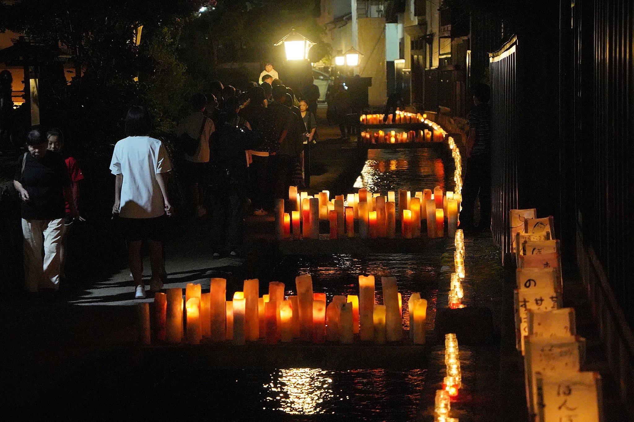 地域のみんなで盛り上げた白壁キャンドルナイト