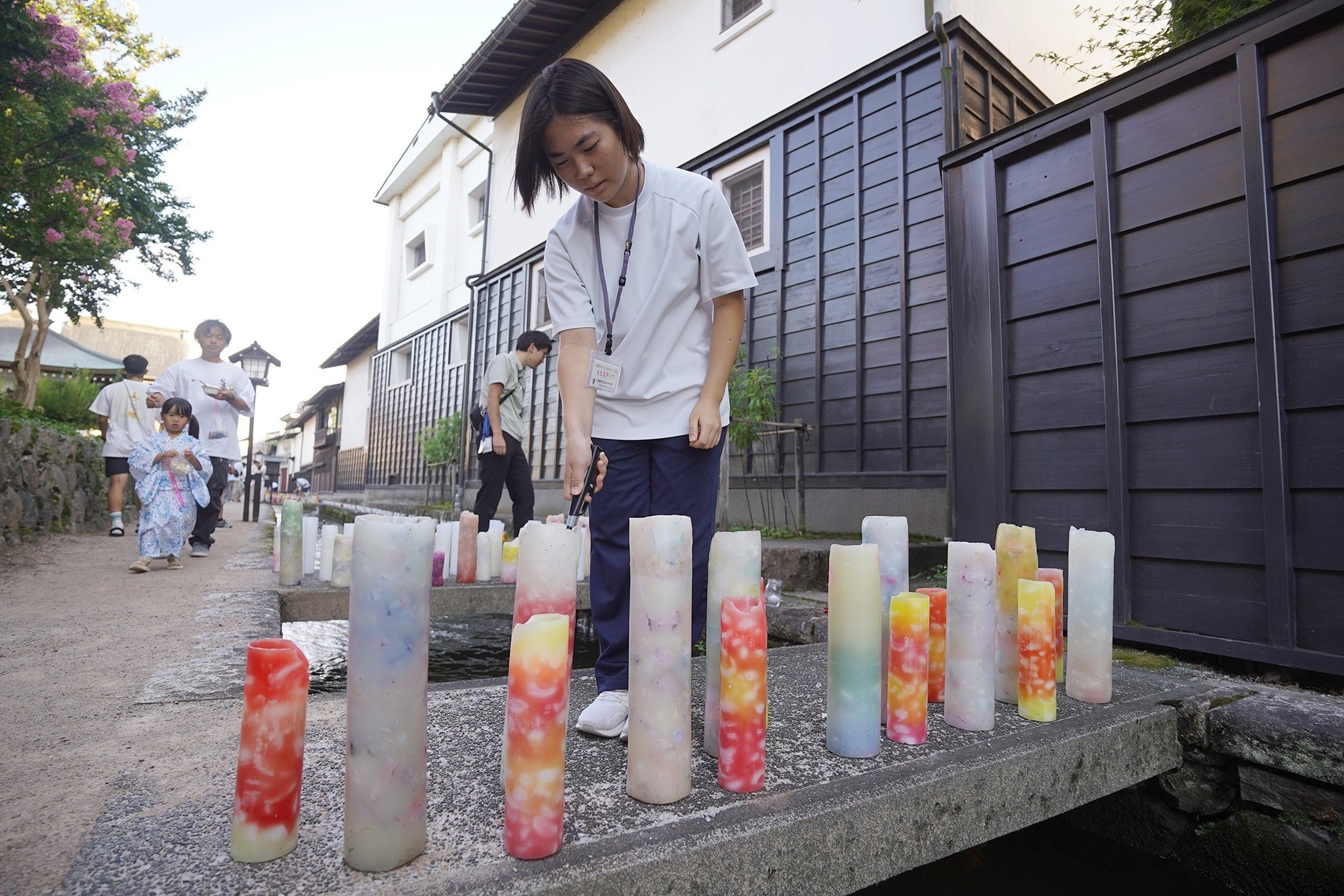 地域のみんなで盛り上げた白壁キャンドルナイト
