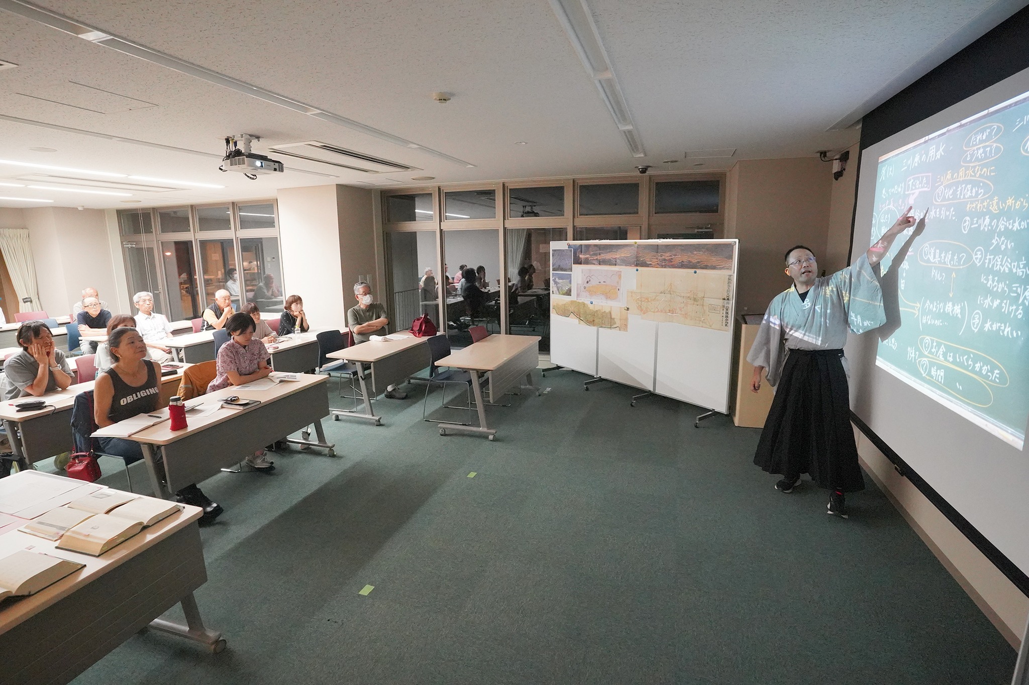 三川原用水をテーマに「歴史の学びなおし塾」