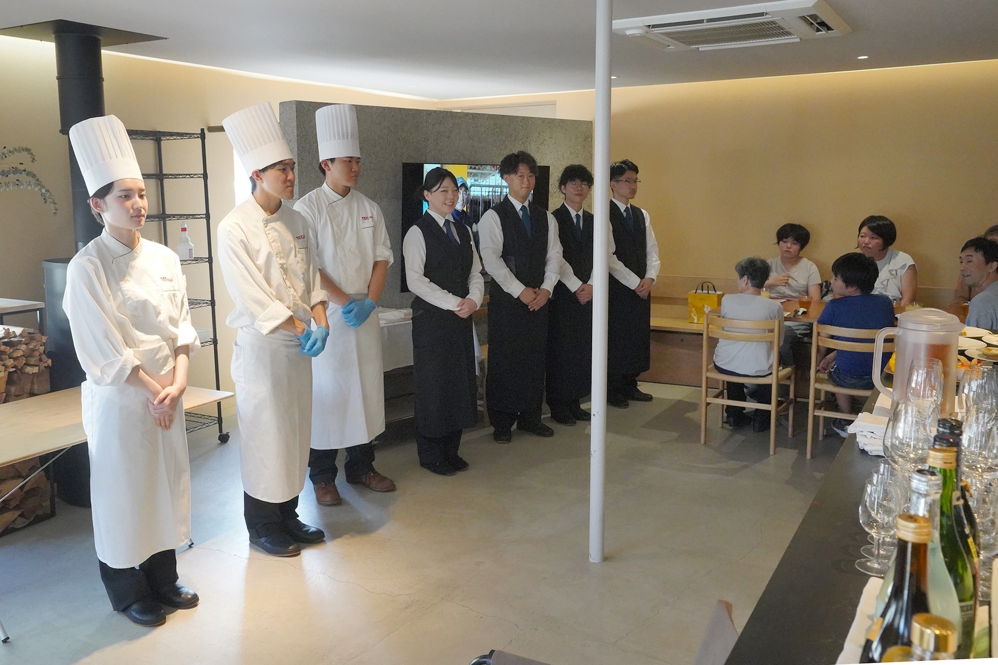 名古屋辻学園調理専門学校の学生が2日間限定で「学生レストラン」