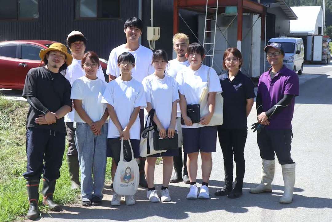 中学生が生産者訪ね、飛騨の食材の魅力を発信！