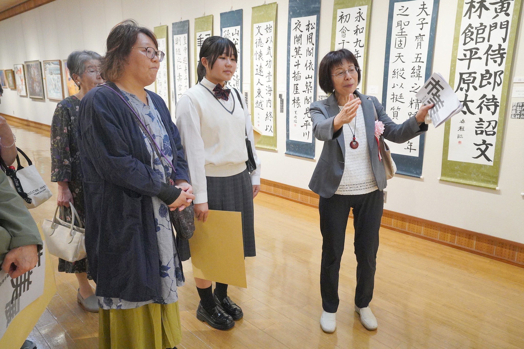 第22回飛騨市美術展の開場式が行われました