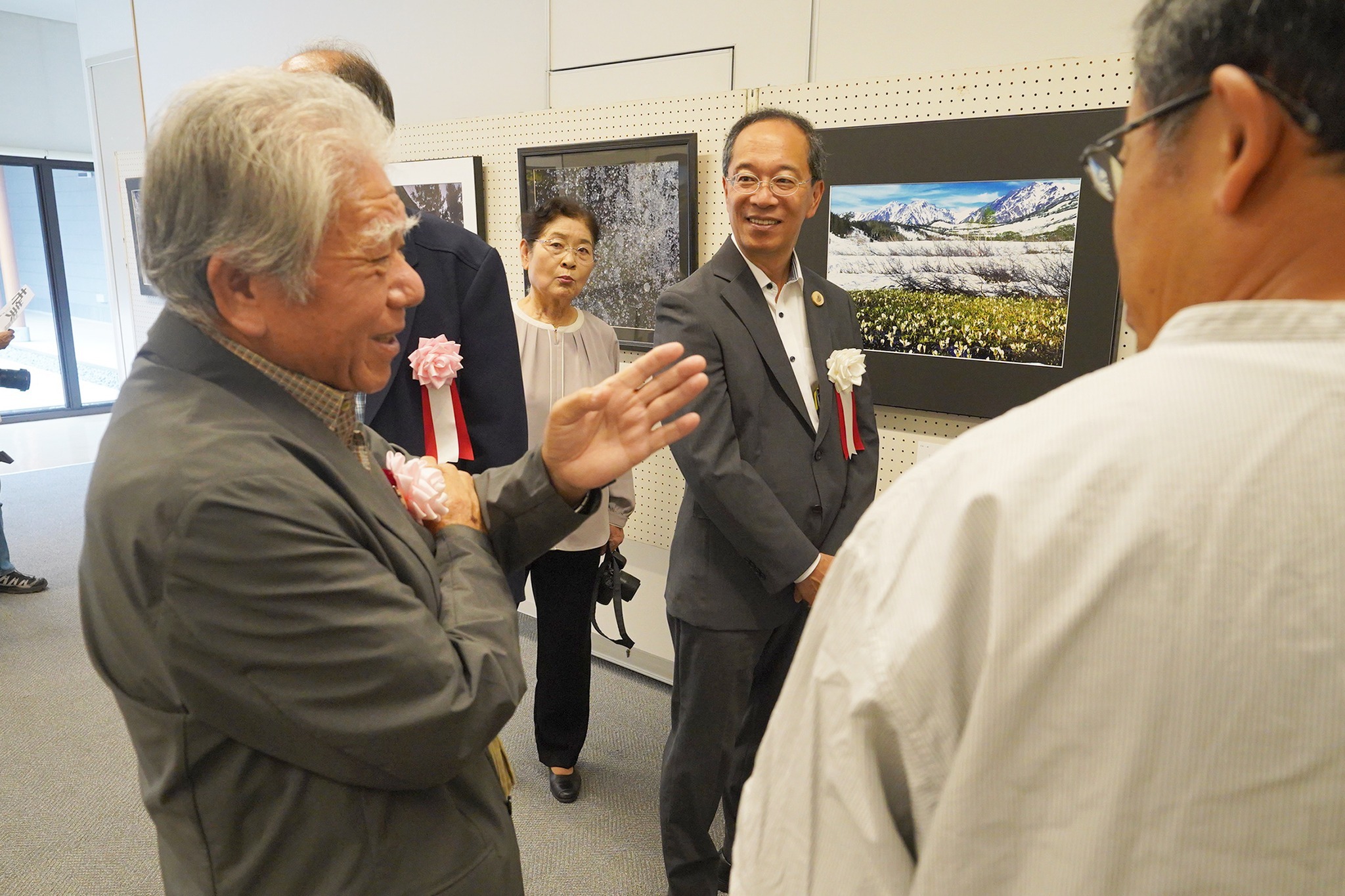 第22回飛騨市美術展の開場式が行われました