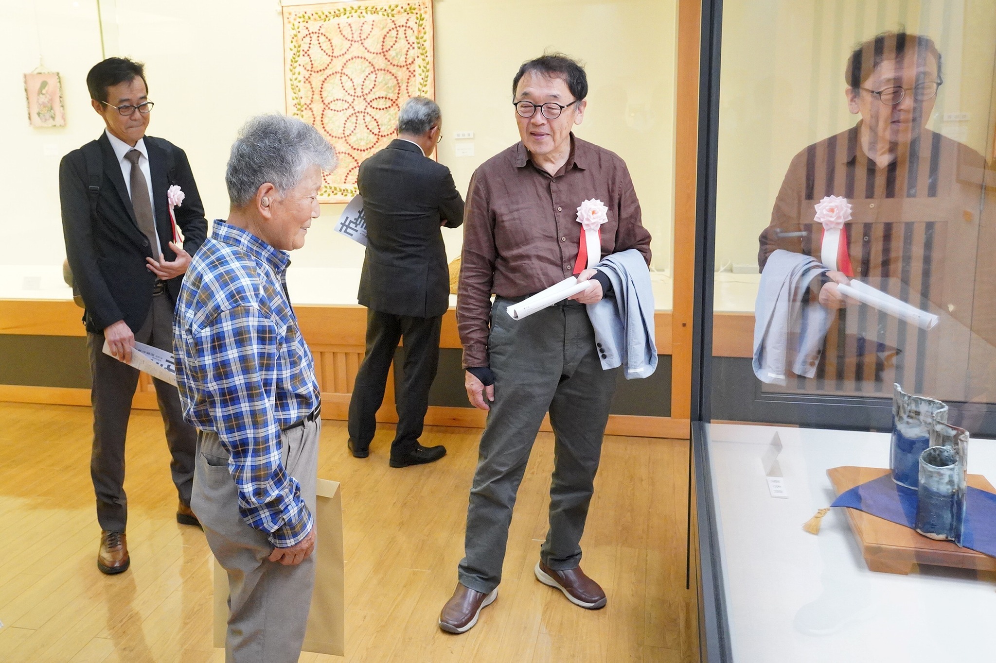 第22回飛騨市美術展の開場式が行われました