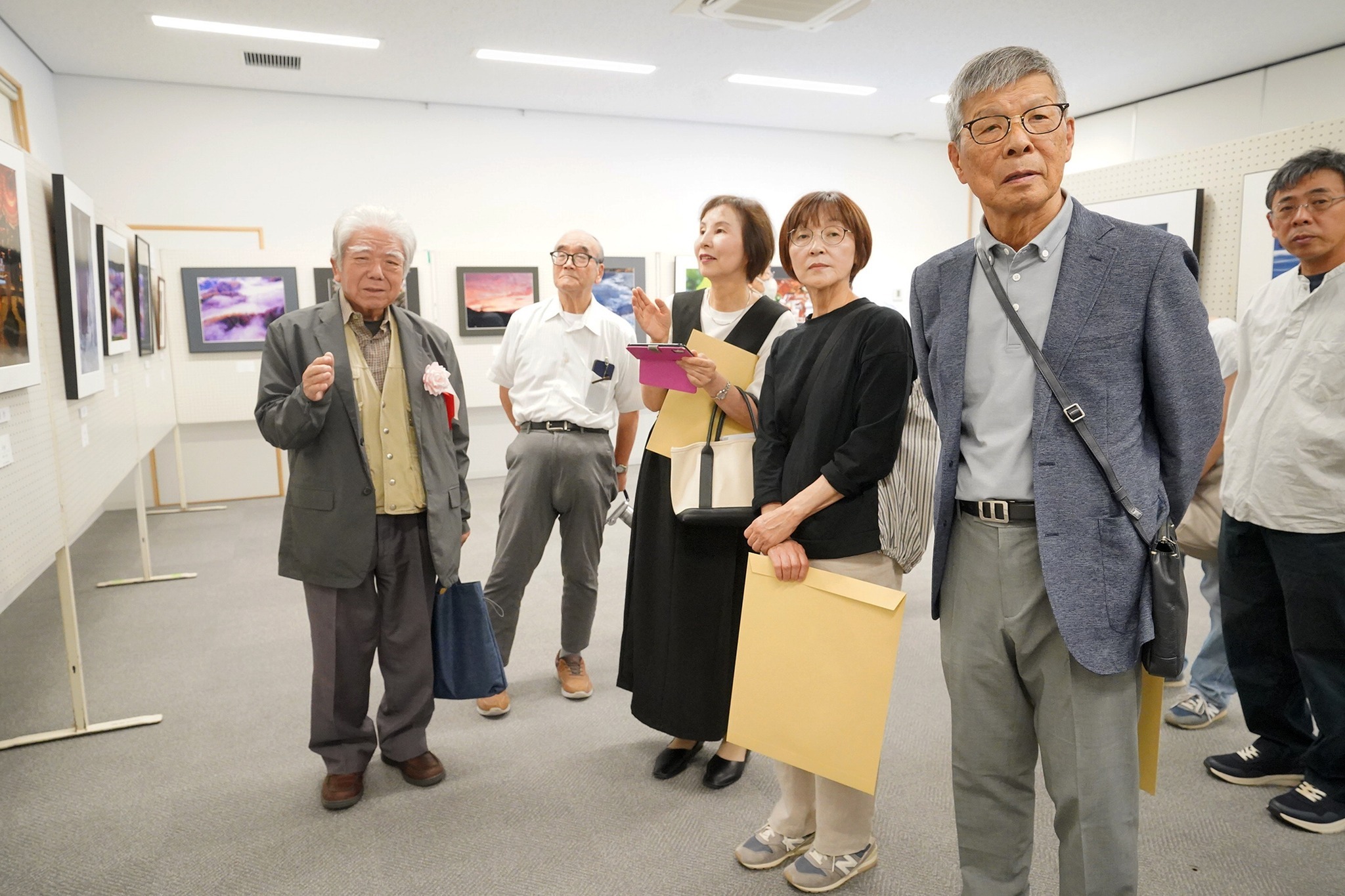 第22回飛騨市美術展の開場式が行われました
