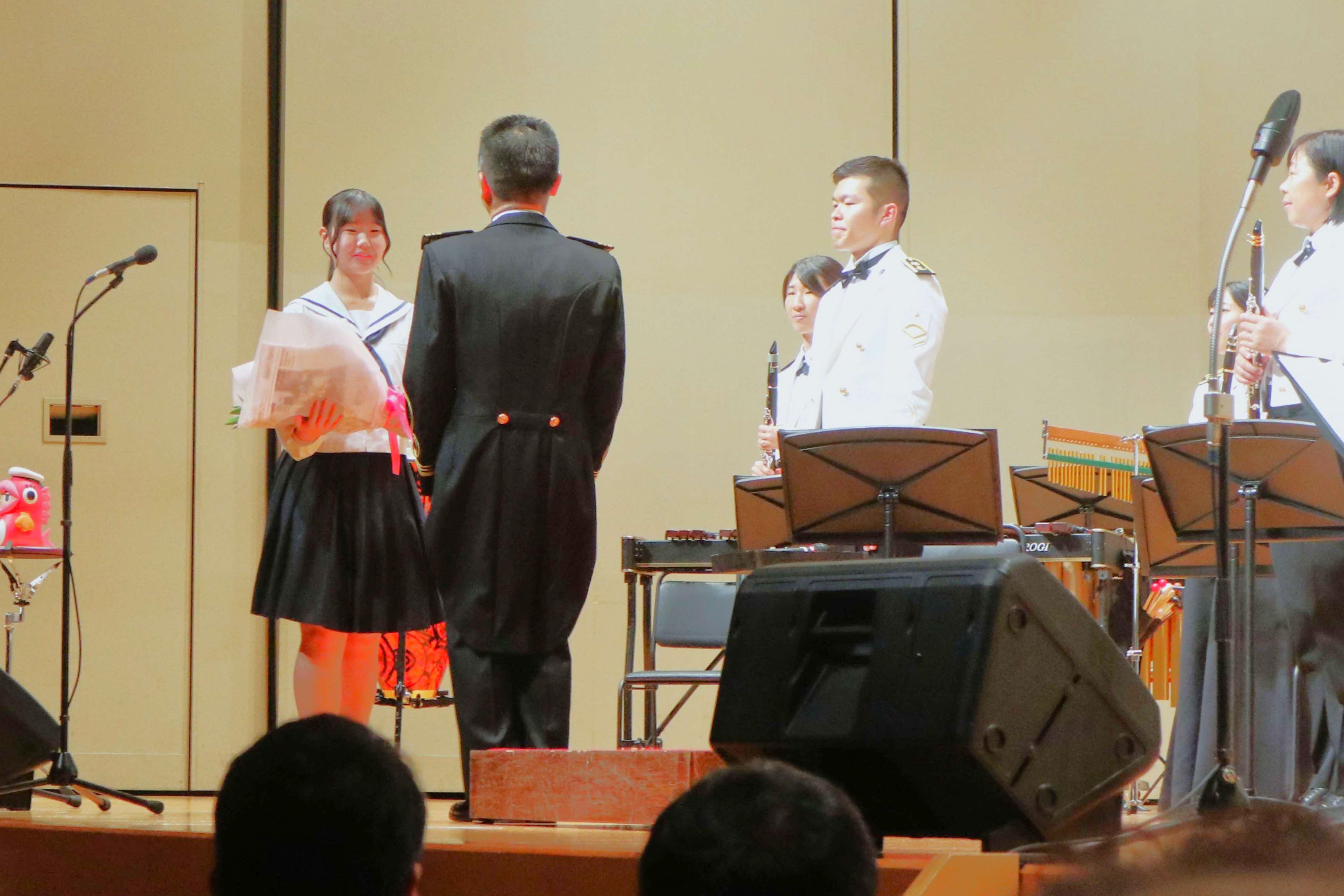 海上自衛隊舞鶴音楽隊が文化交流センター20周年記念コンサートを開催