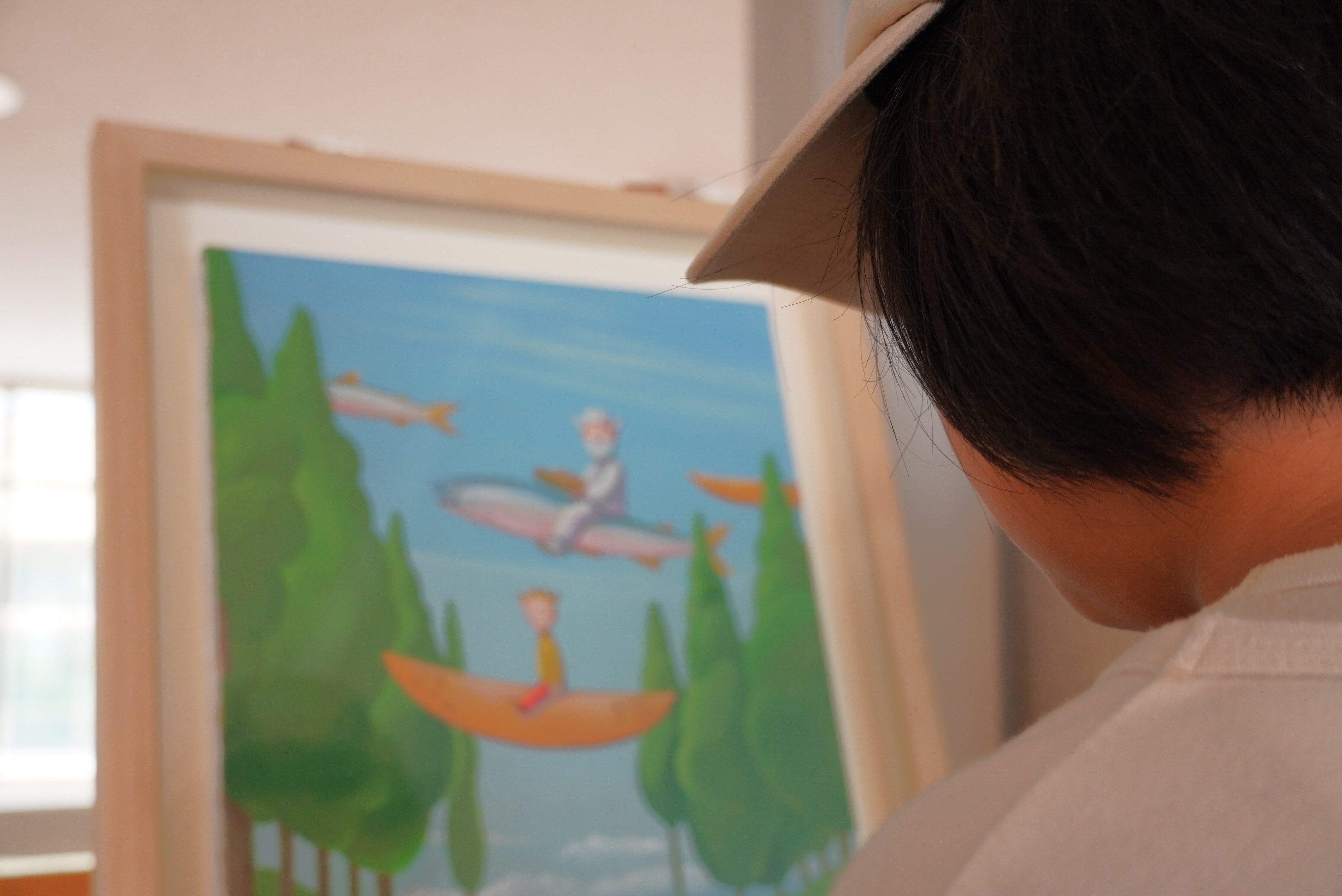 飛騨市まるごと伊藤正道原画展が開催され市内4箇所で絵本の原画が展示されています