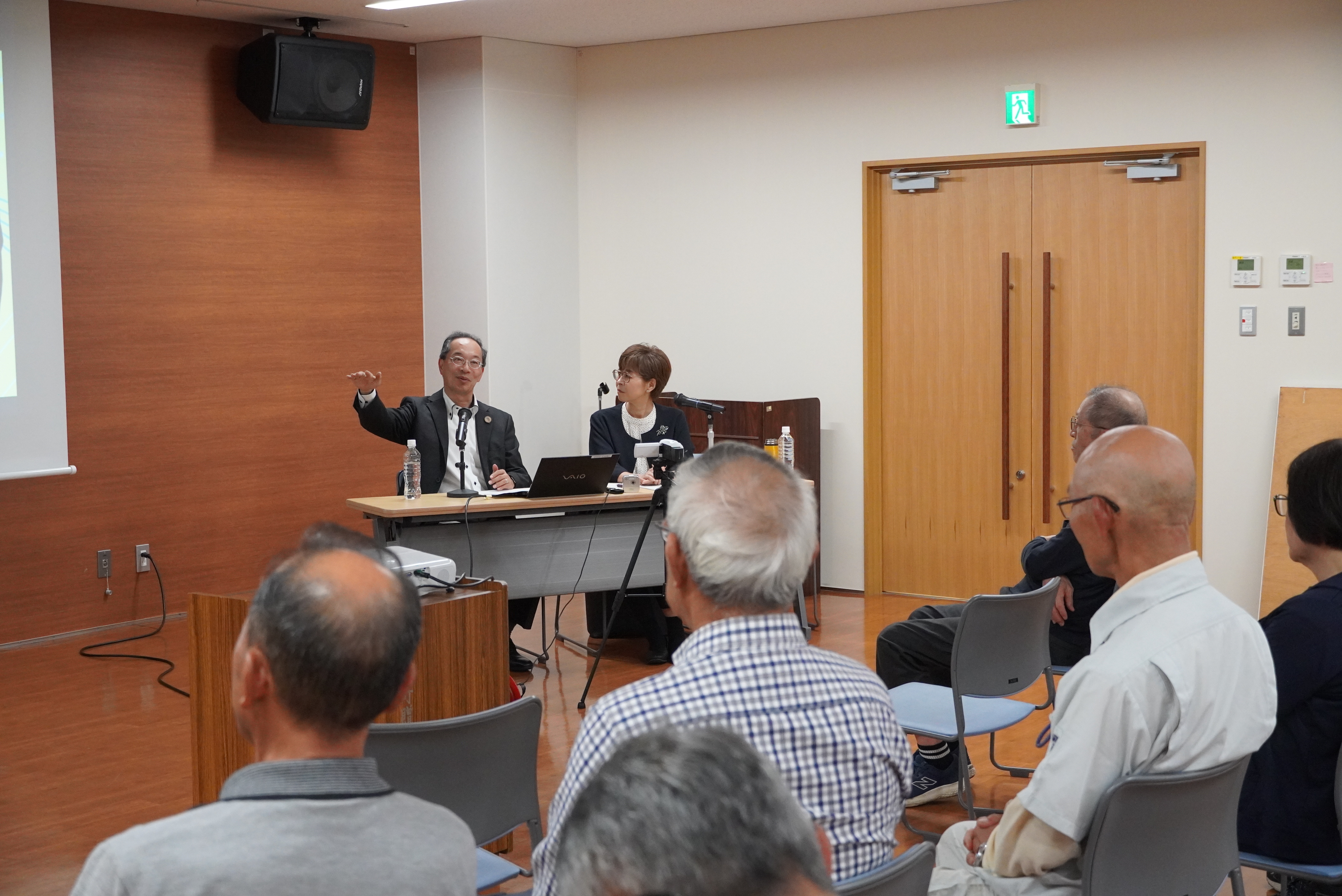 「都竹市長のほっとステーションひだ」を宮川町で開催～飛騨市の財政について紹介