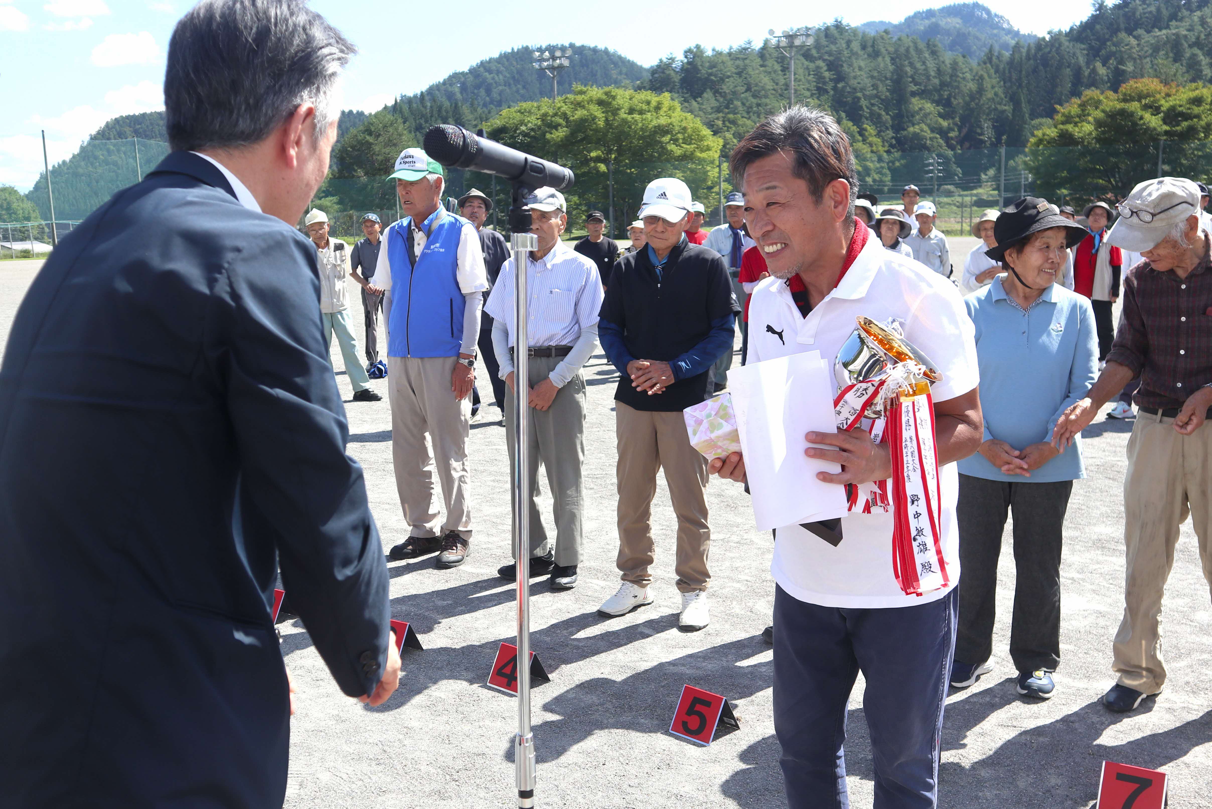 「第21回市長杯争奪グラウンド・ゴルフ大会」が開催されました