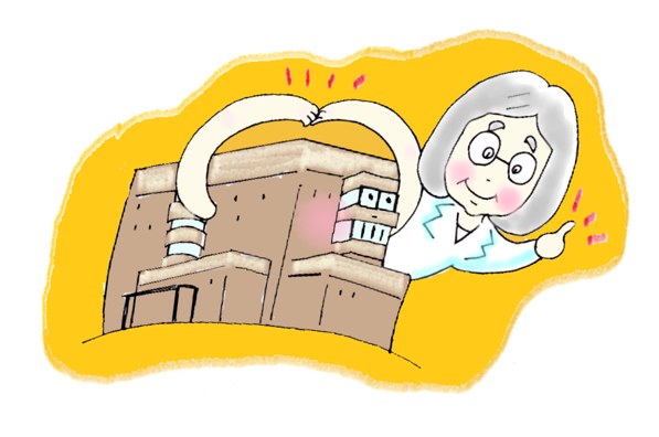 加藤院長のイラスト
