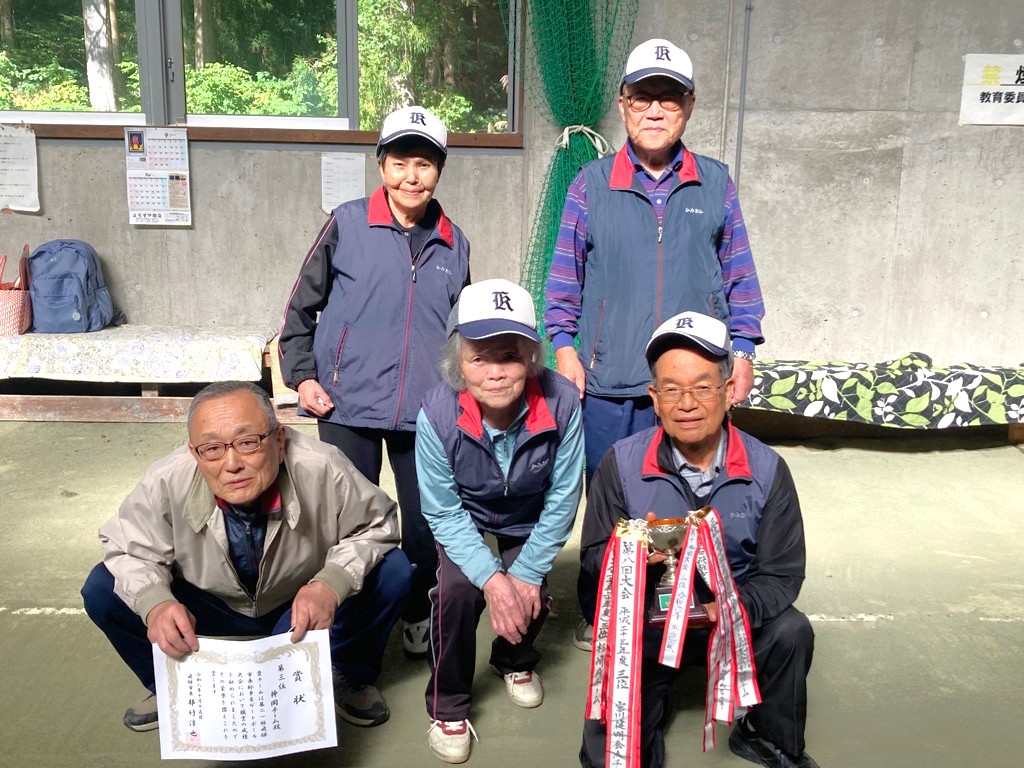 第21回飛騨市長杯争奪 ゲートボール大会を開催しました