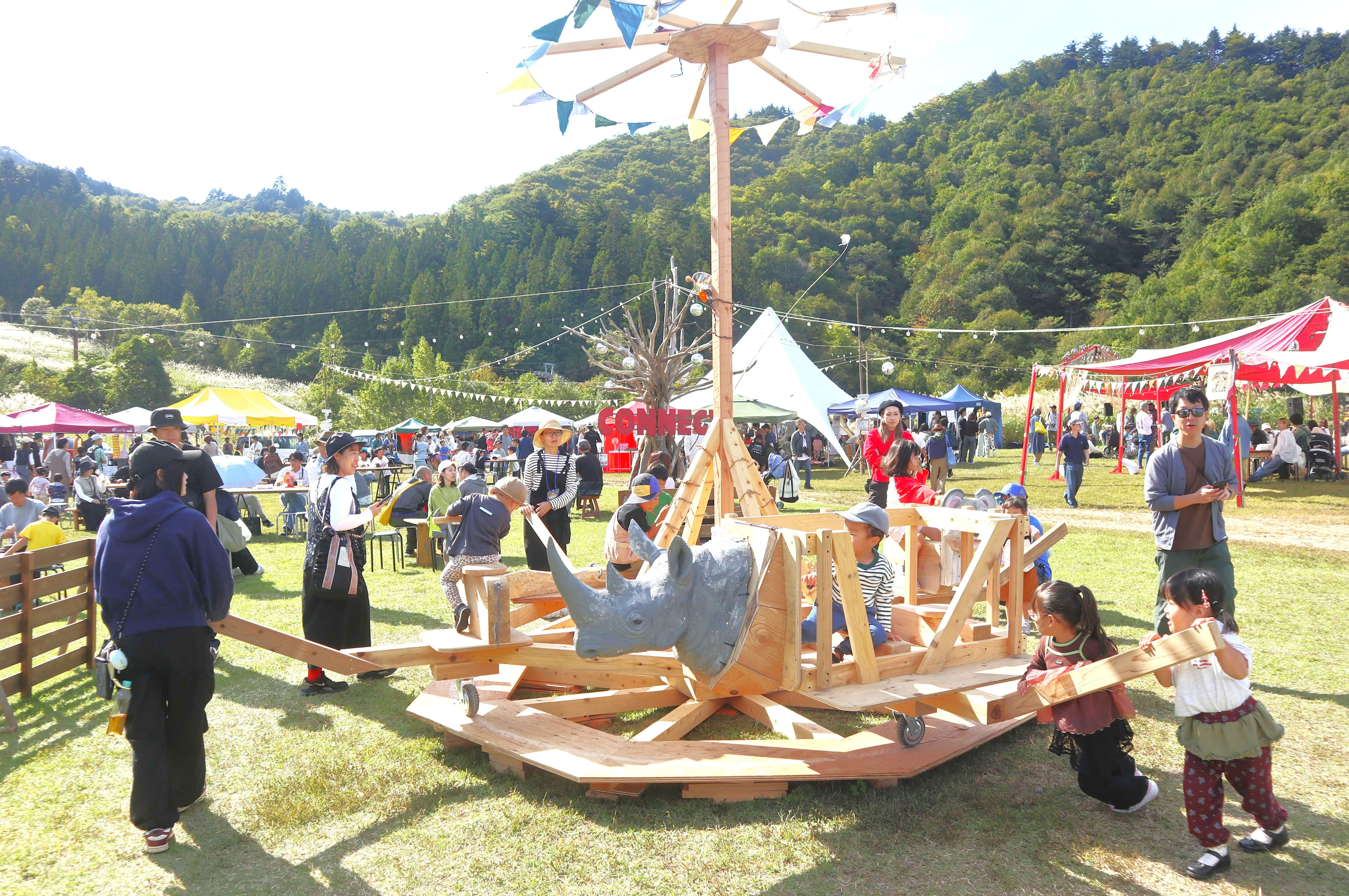 野外フェス「ノアソビマーケット」でスキー場盛り上がる！